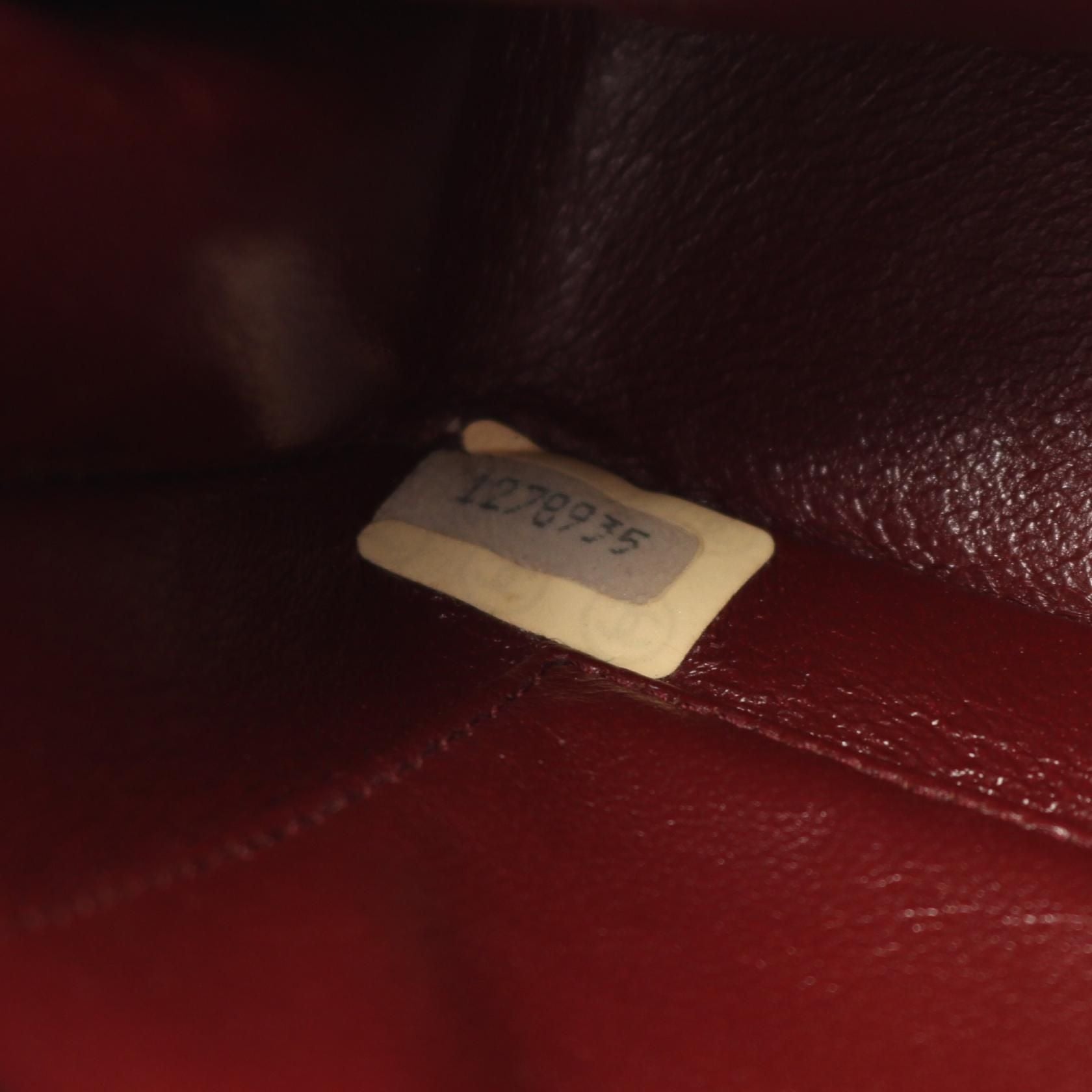 Chanel Black Matelasse Handbag Lambskin (sheep Leather)
