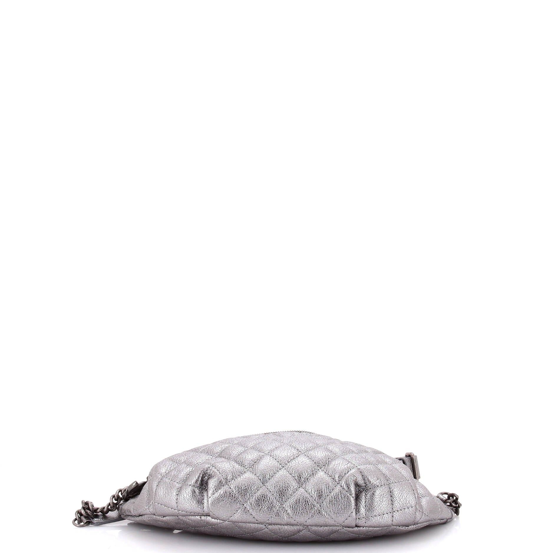 Chanel Banane Waist Bag Quilted Leather