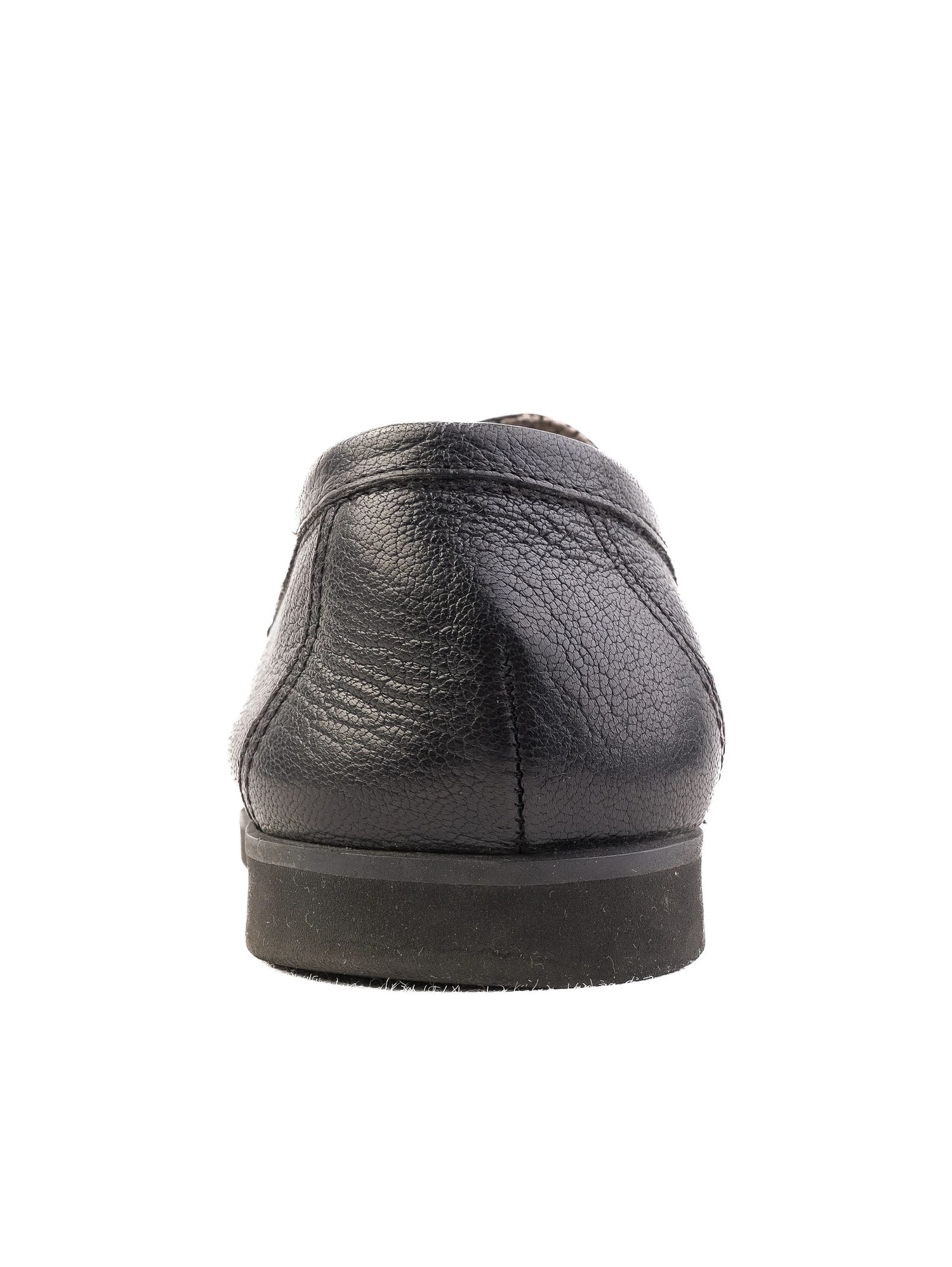 Excellent Aldo Brue Black Leather Loafers Size 39 for Men