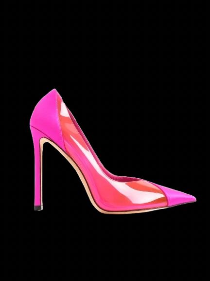 Excellent Jimmy Choo Pink High-Heeled Shoes Size 37.5