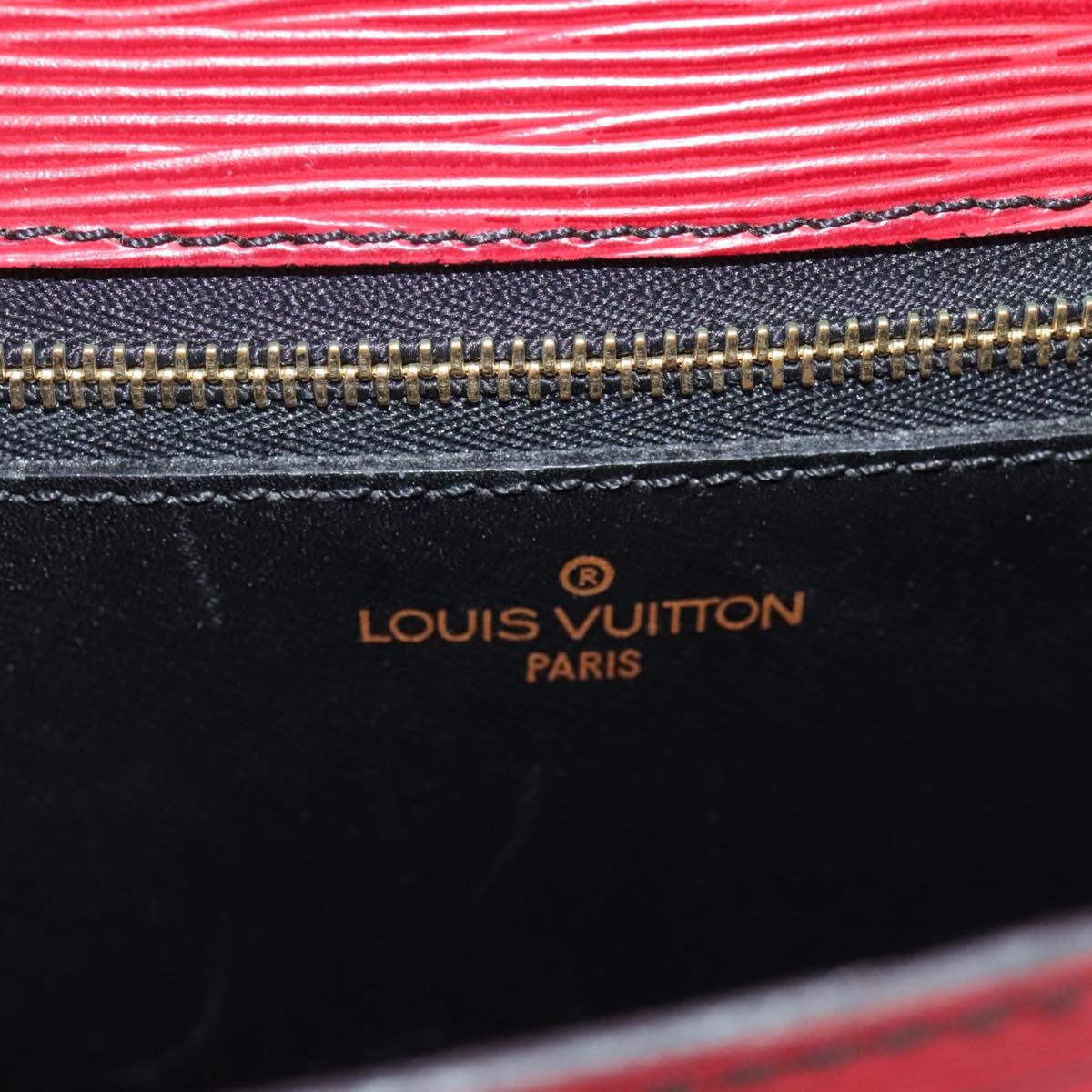Louis Vuitton Epi Saint Cloud Gm Shoulder Bag Red M 52197 Lv Auth