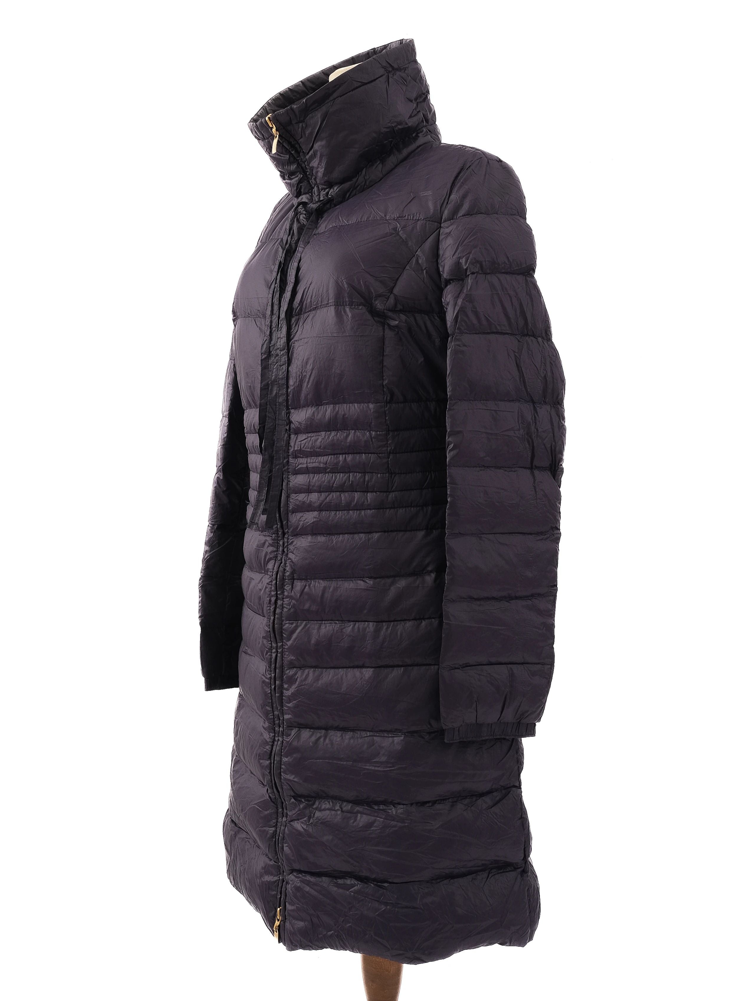 Excellent Escada Blue Nylon Winter Coat Size M