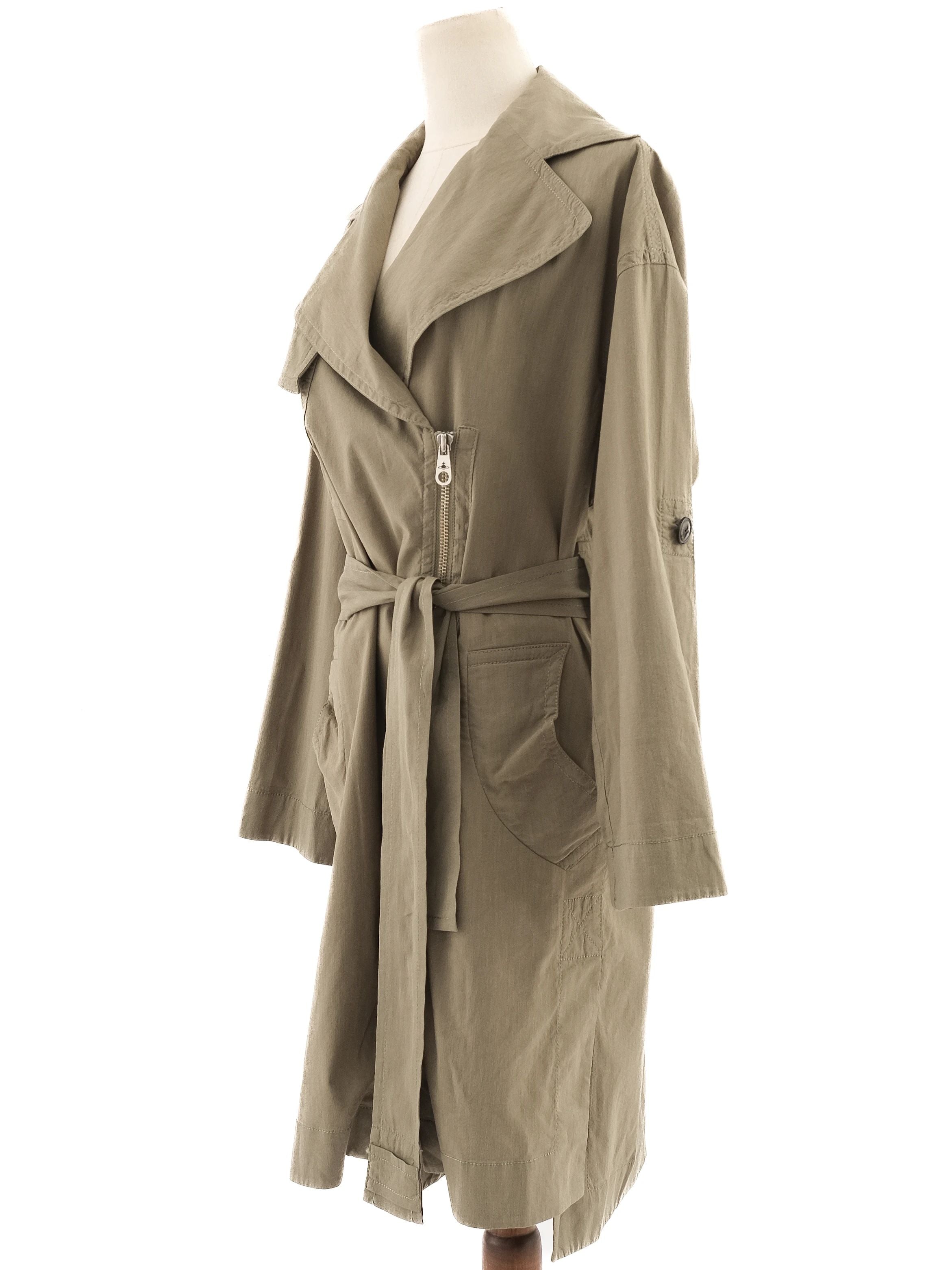 Excellent Emporio Armani Green Wool Blouse Size M Short-Sleeve