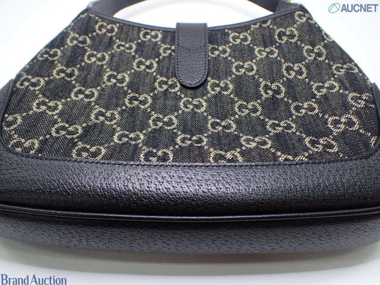 Gucci Jackie Gg Canvas Shoulder Bag