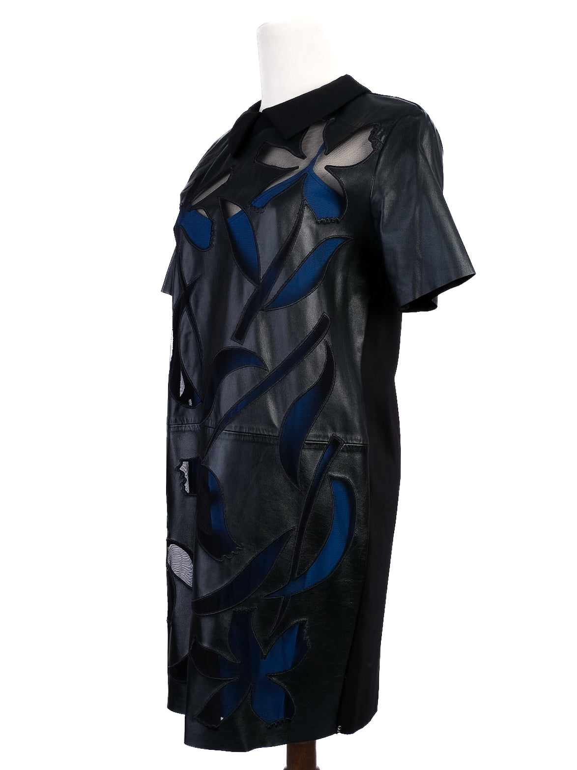 Sportmax Black Floral Cutout Dress Size S Excellent Condition