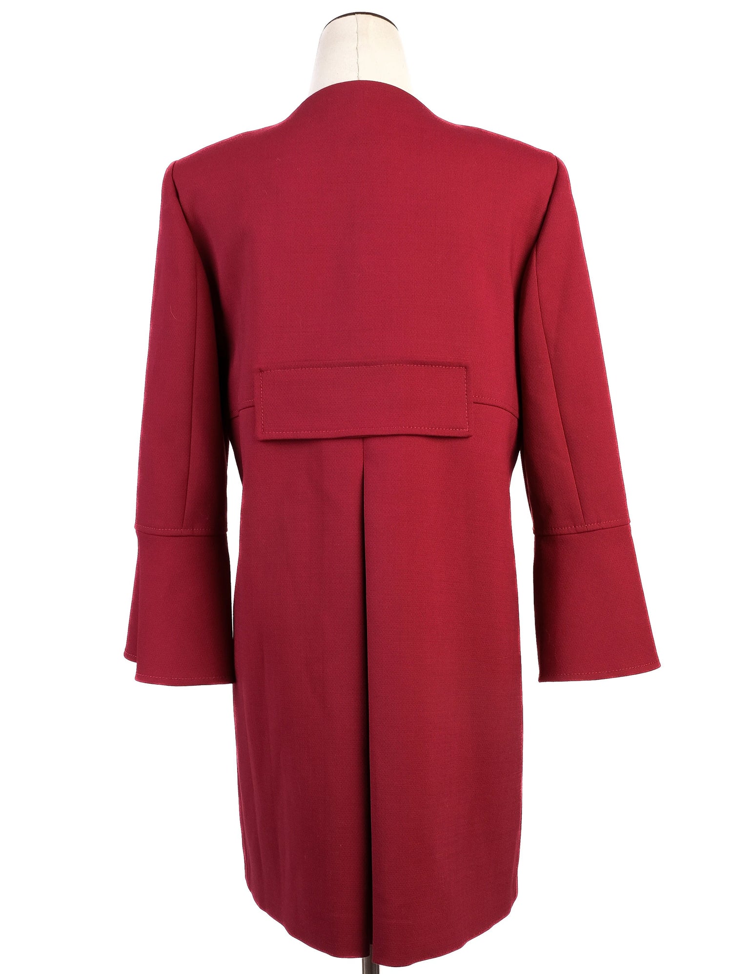 Marella Red Wool Coat Size M Excellent Condition