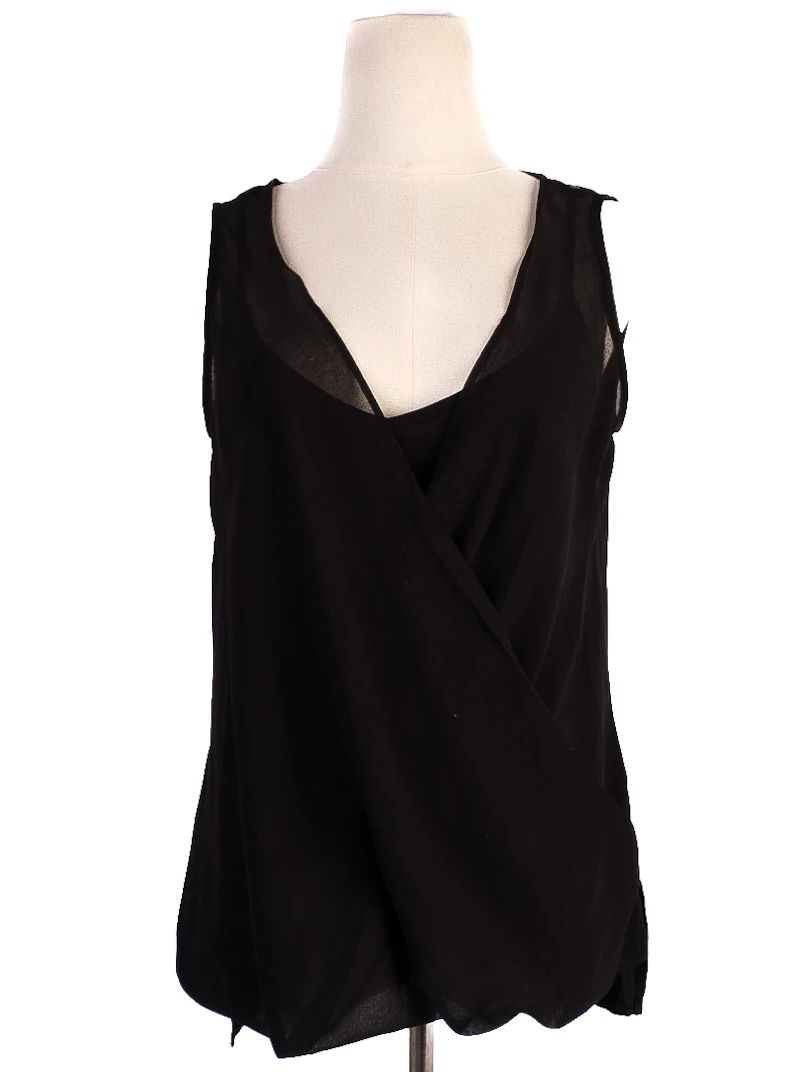 Excellent Polo Ralph Lauren Black Sleeveless Top Size S