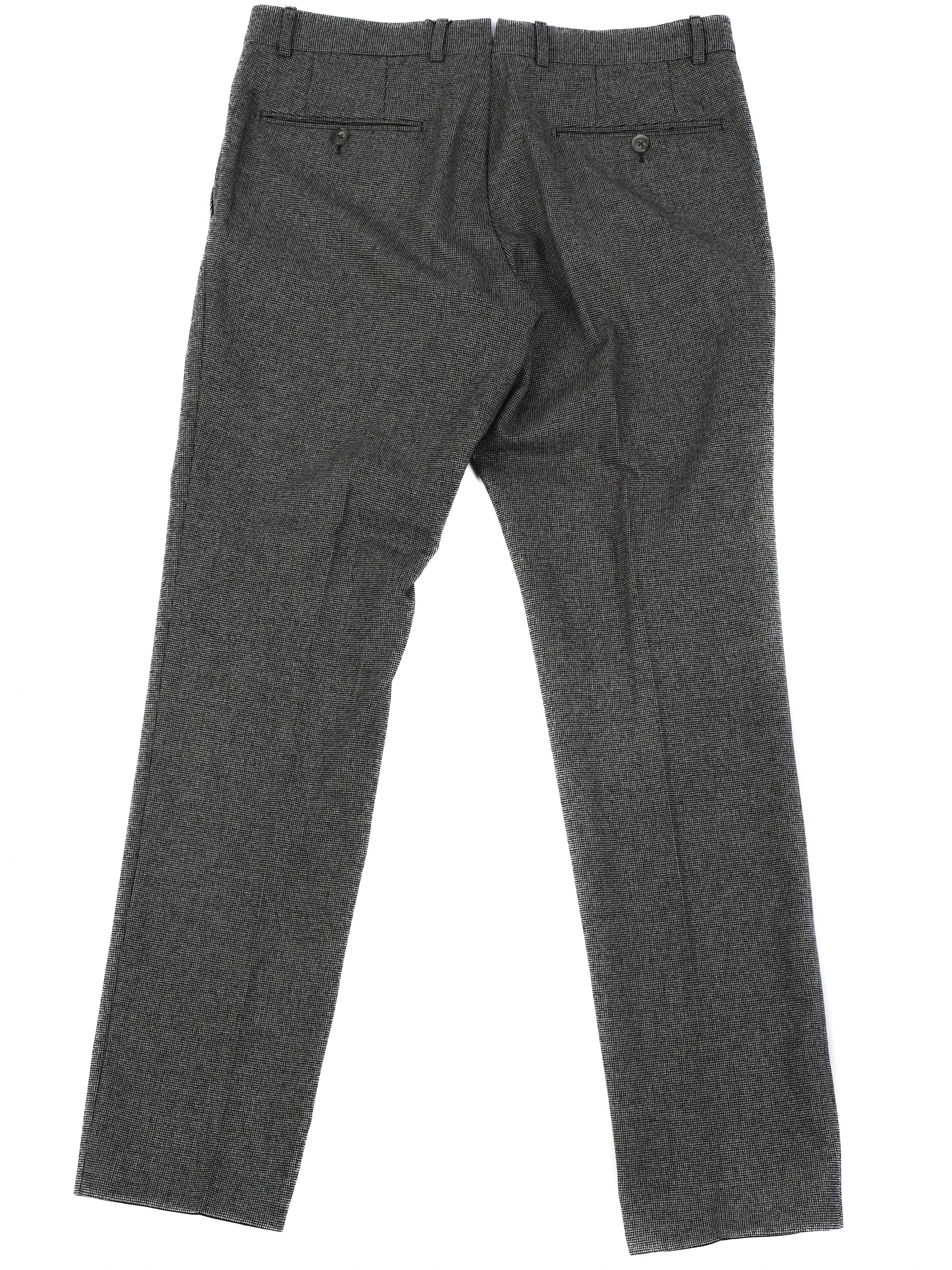 Excellent Tom Ford Gray Wool Trousers Size L - Luxury MenÕs Fashion