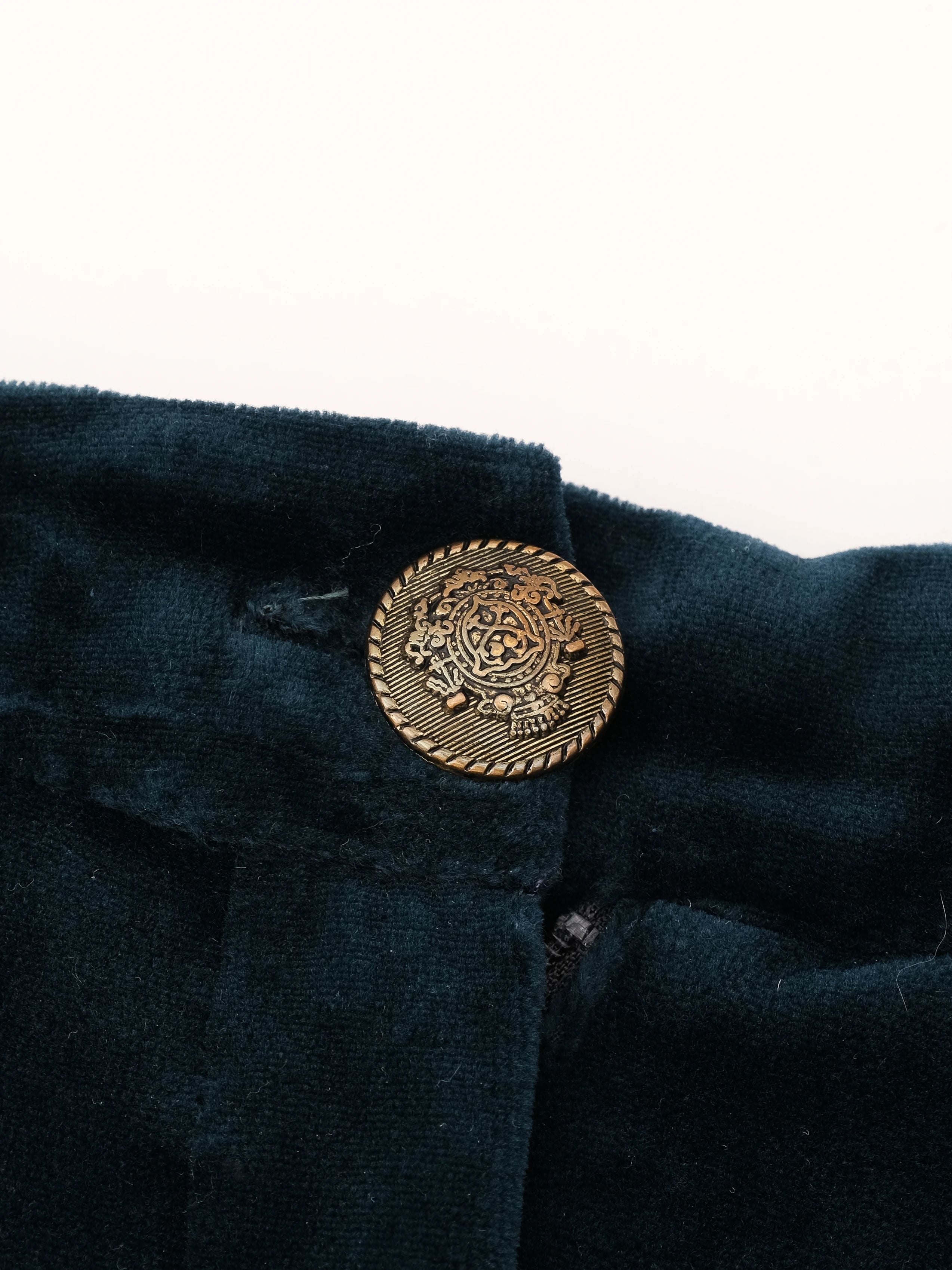 Excellent Marella Green Velvet Pants Size S Women&