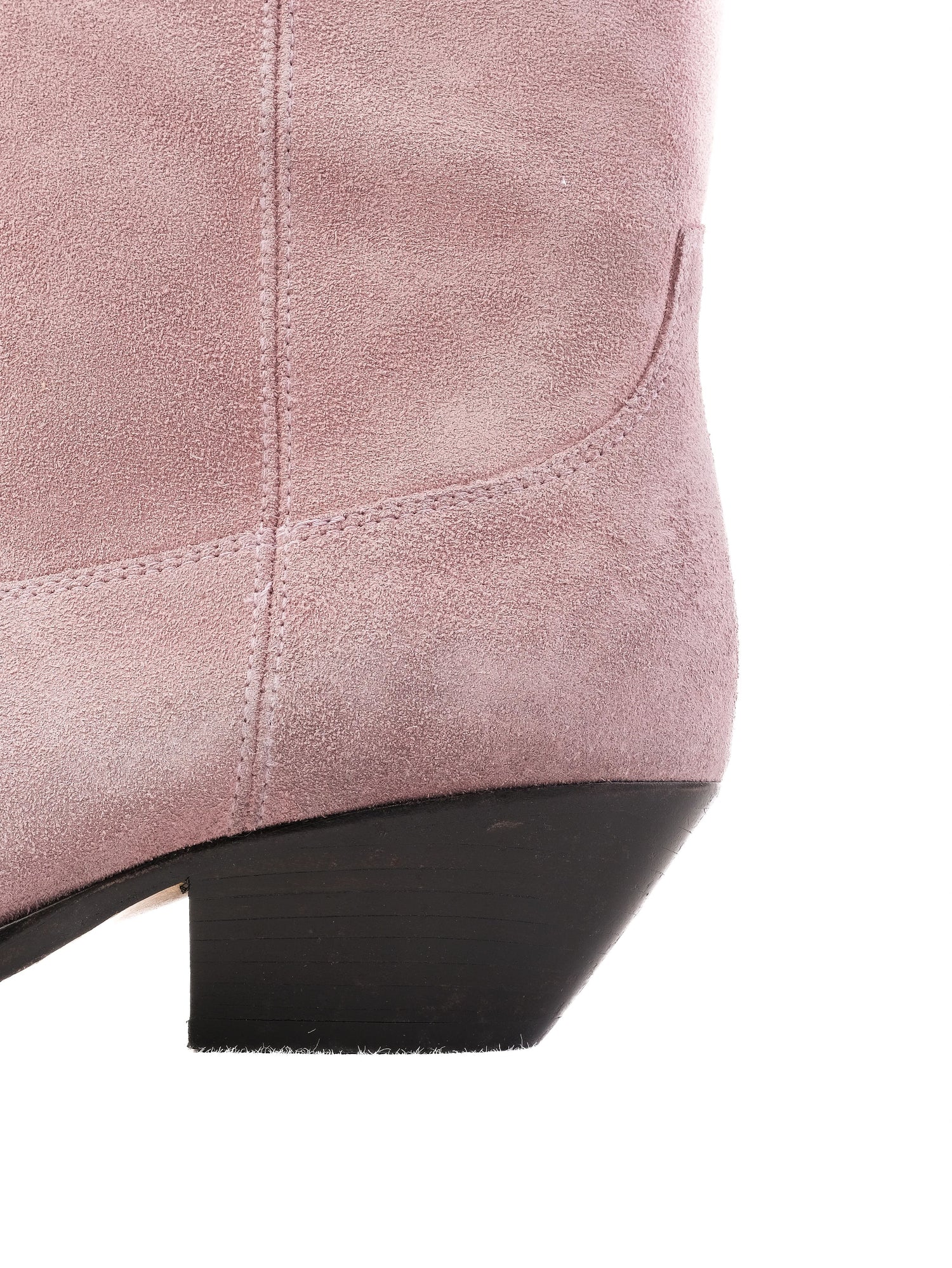 EXCELLENT Isabel Marant Pink Leather Cowboy Boots Size 38