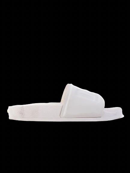 Excellent Diesel White Slide Sandals Women&