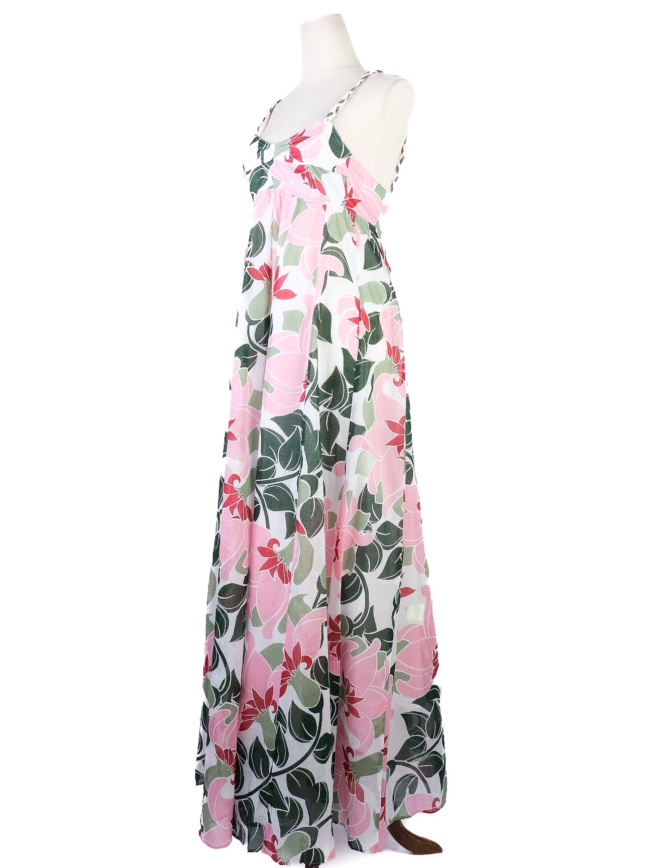 Excellent MaxCo Floral Maxi Dress Strappy Design Size XS