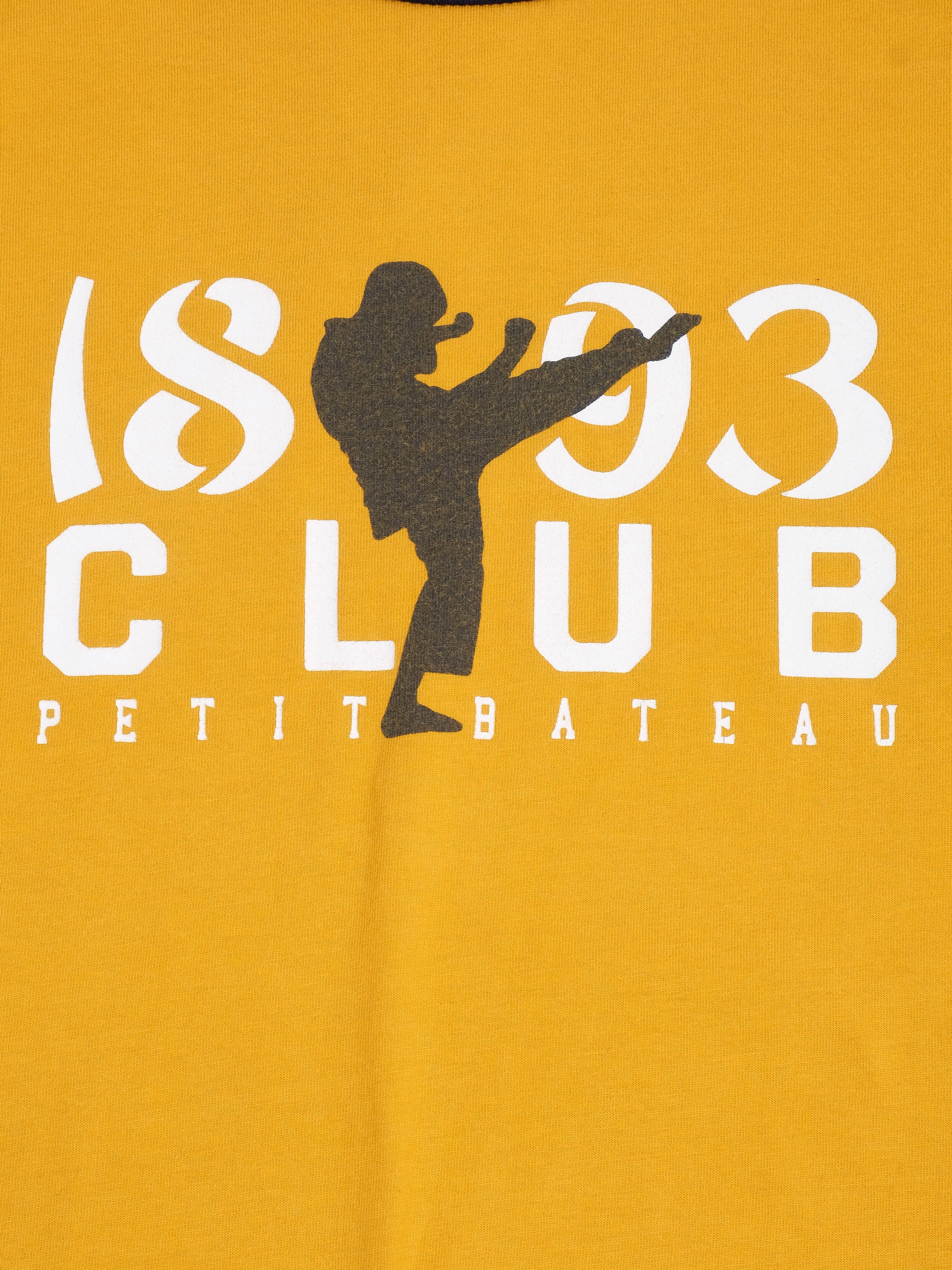 Excellent Petit Bateau Yellow Long Sleeve Shirt Size 12 Kids