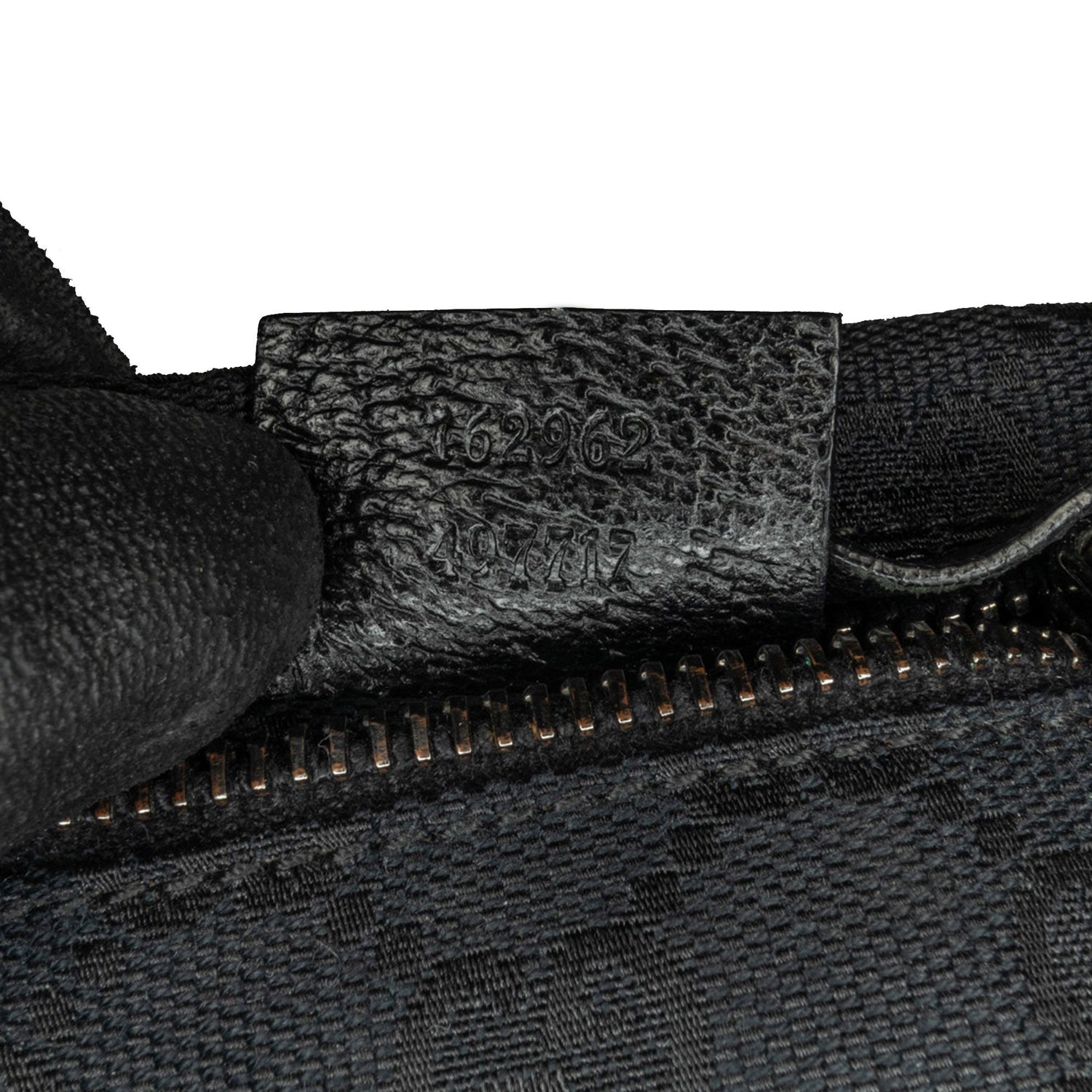 Gucci GG Canvas Double Pocket Belt Bag Black