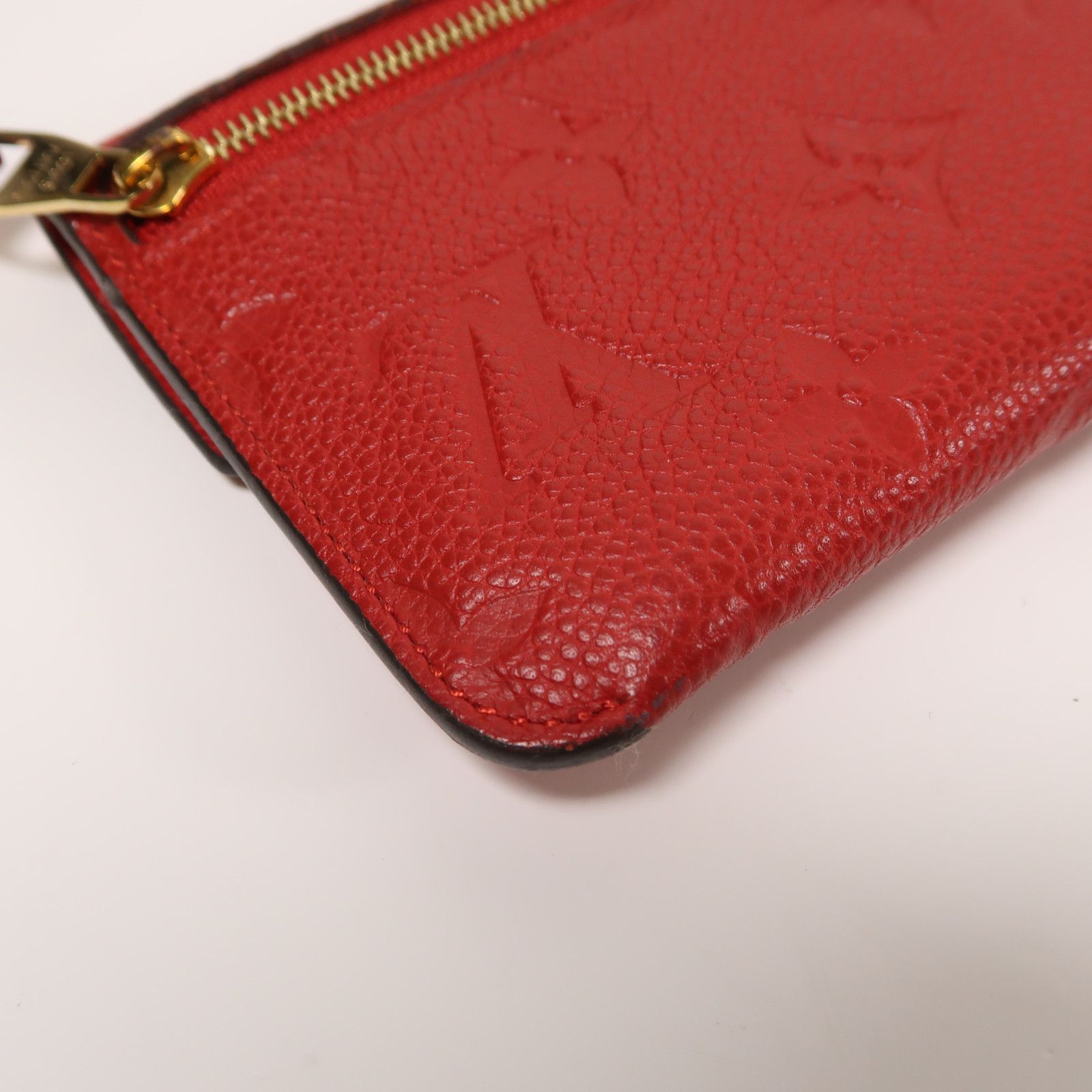 Louis Vuitton Empreinte Card Case Red Card Case M 60634