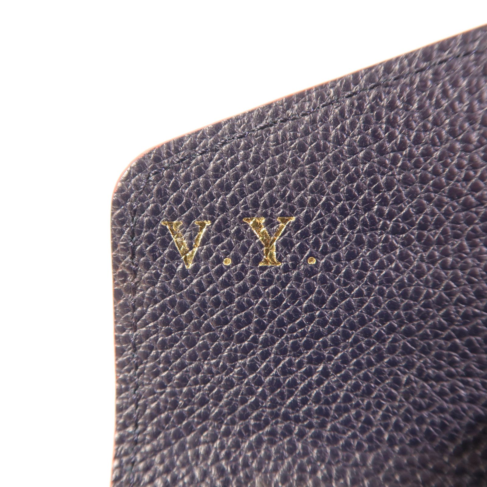 Louis Vuitton Empreinte Sarah Long Wallet Navy Blue Bifoldpurse M 61182