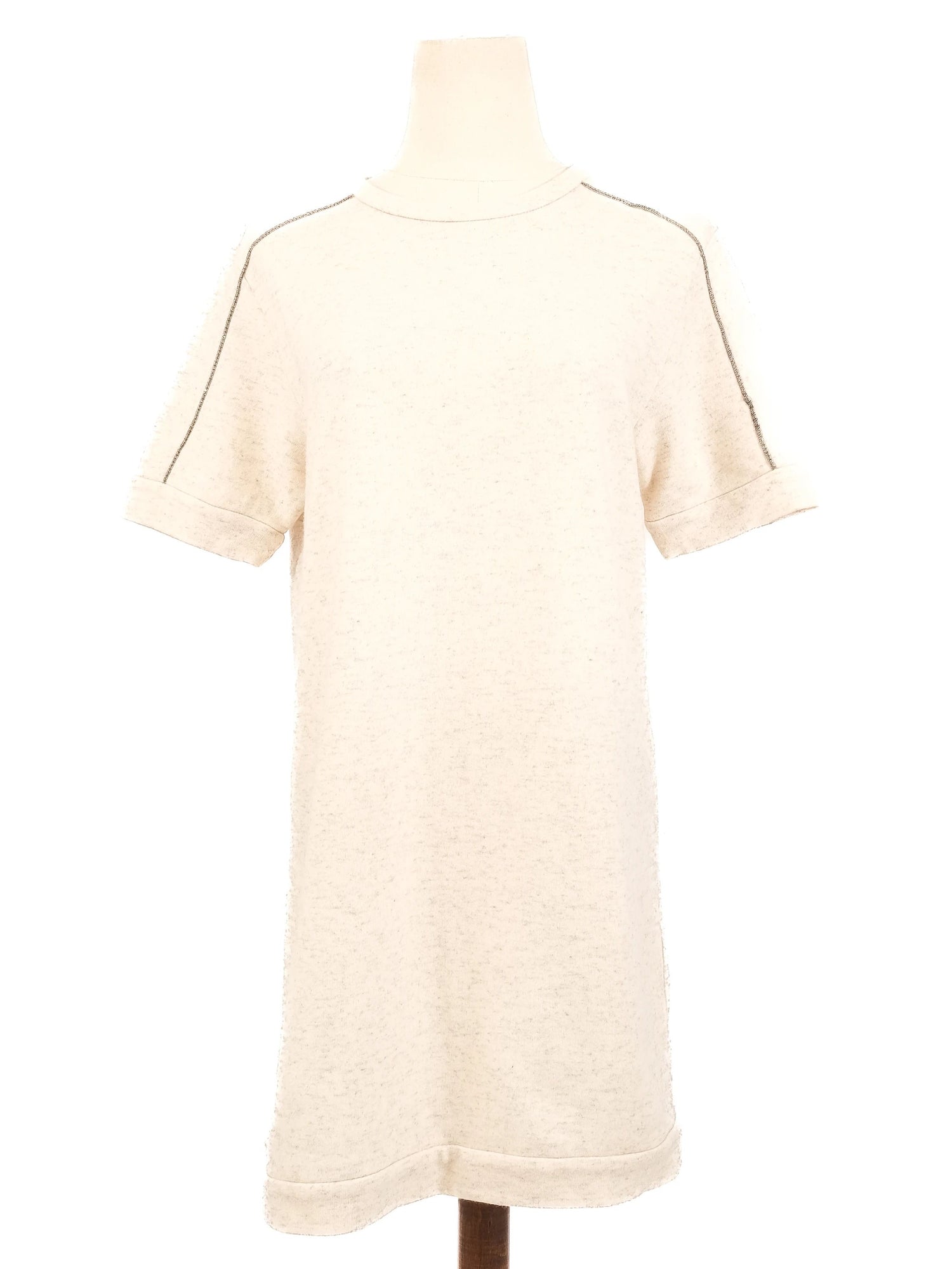 Perfect Brunello Cucinelli Orange Cashmere Dress Size M