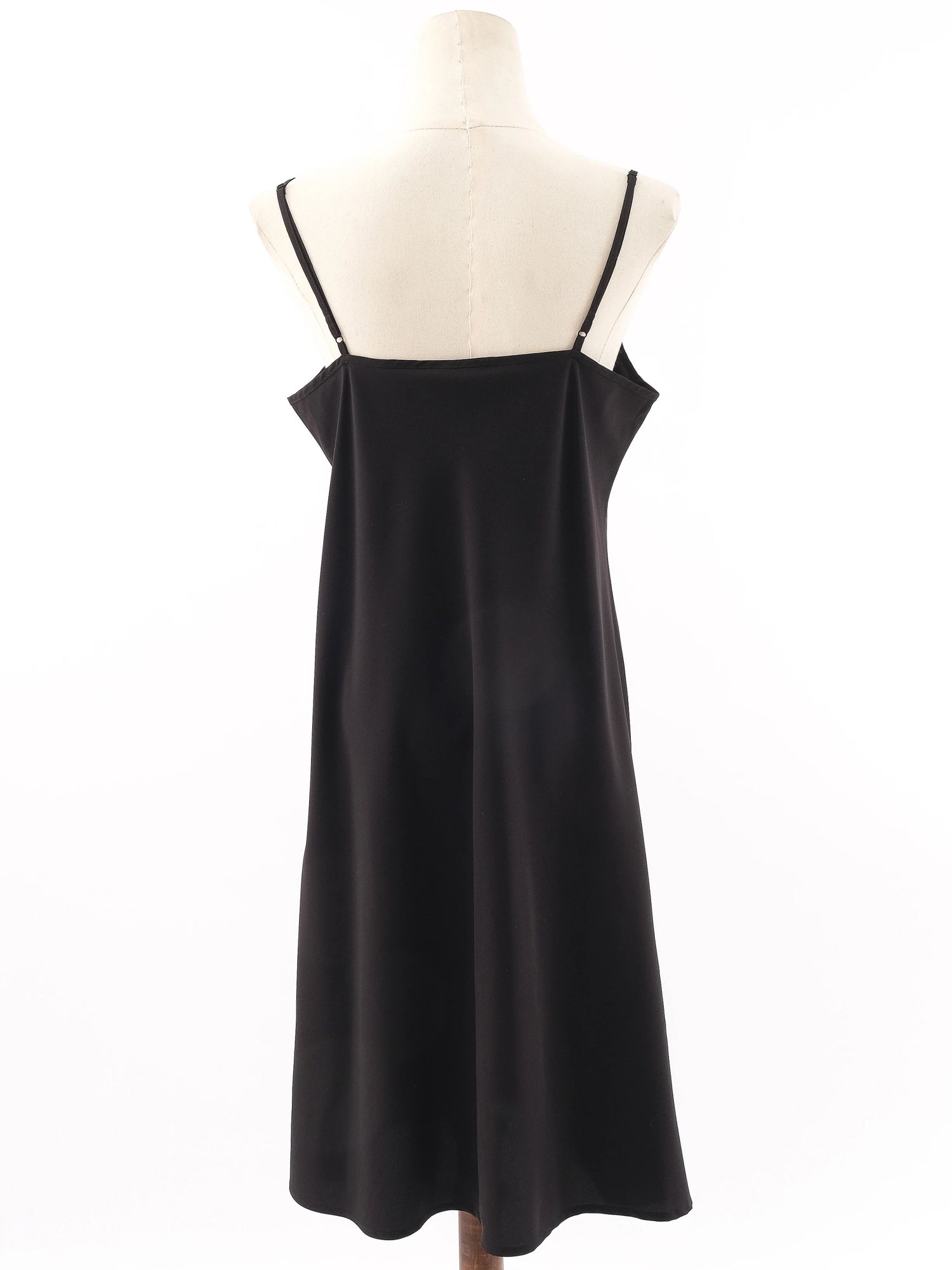 Excellent DKNY Green Slip Dress XL Spaghetti Straps Polyester