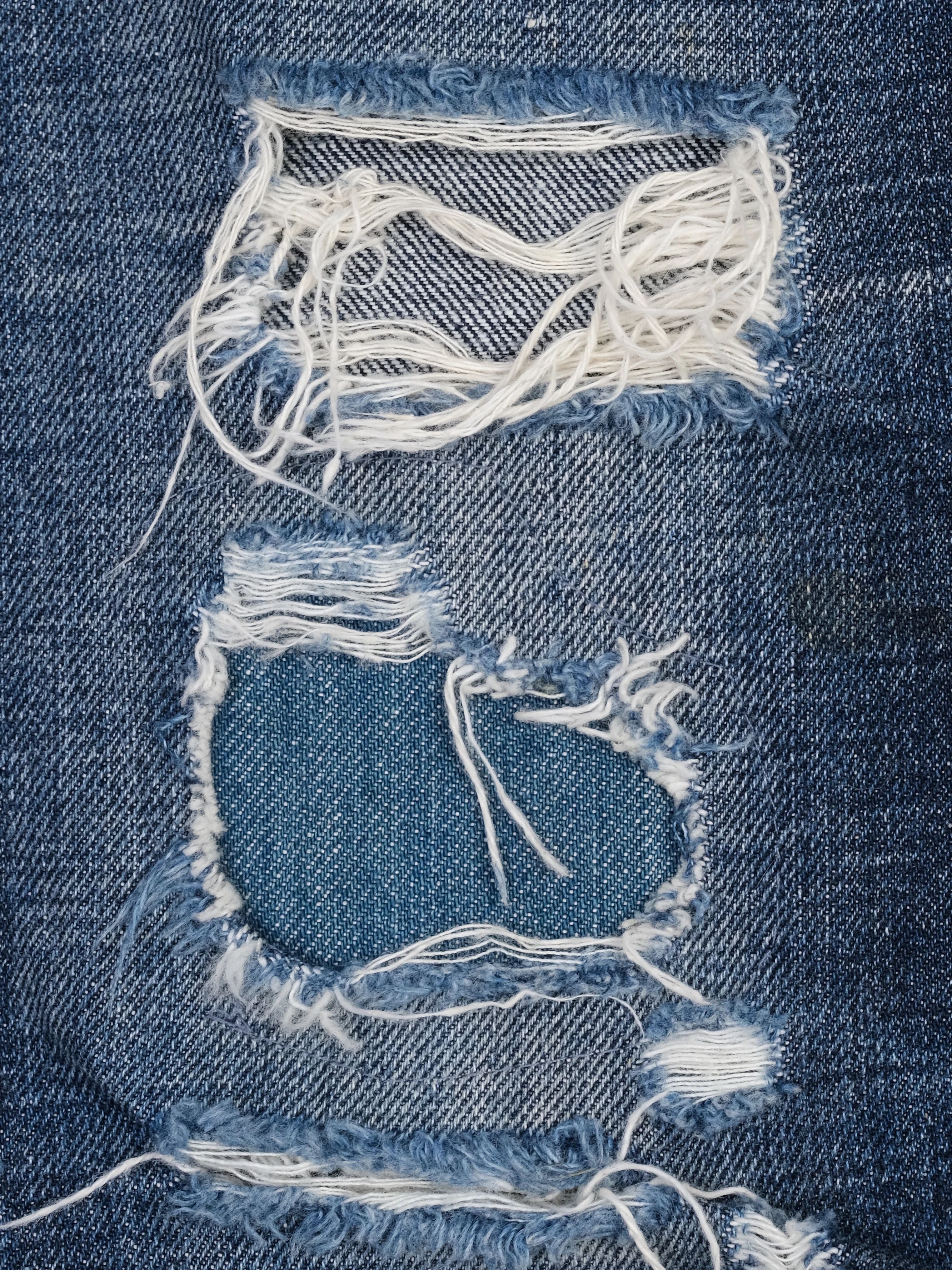 Excellent Dolce Gabbana Blue Distressed Denim Jeans Size XS