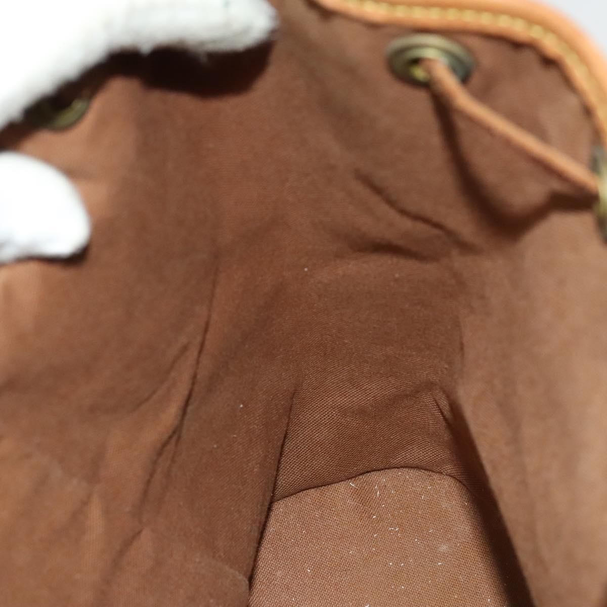 Louis Vuitton Monogram Montsouris Mm Backpack M 51136 Lv Auth