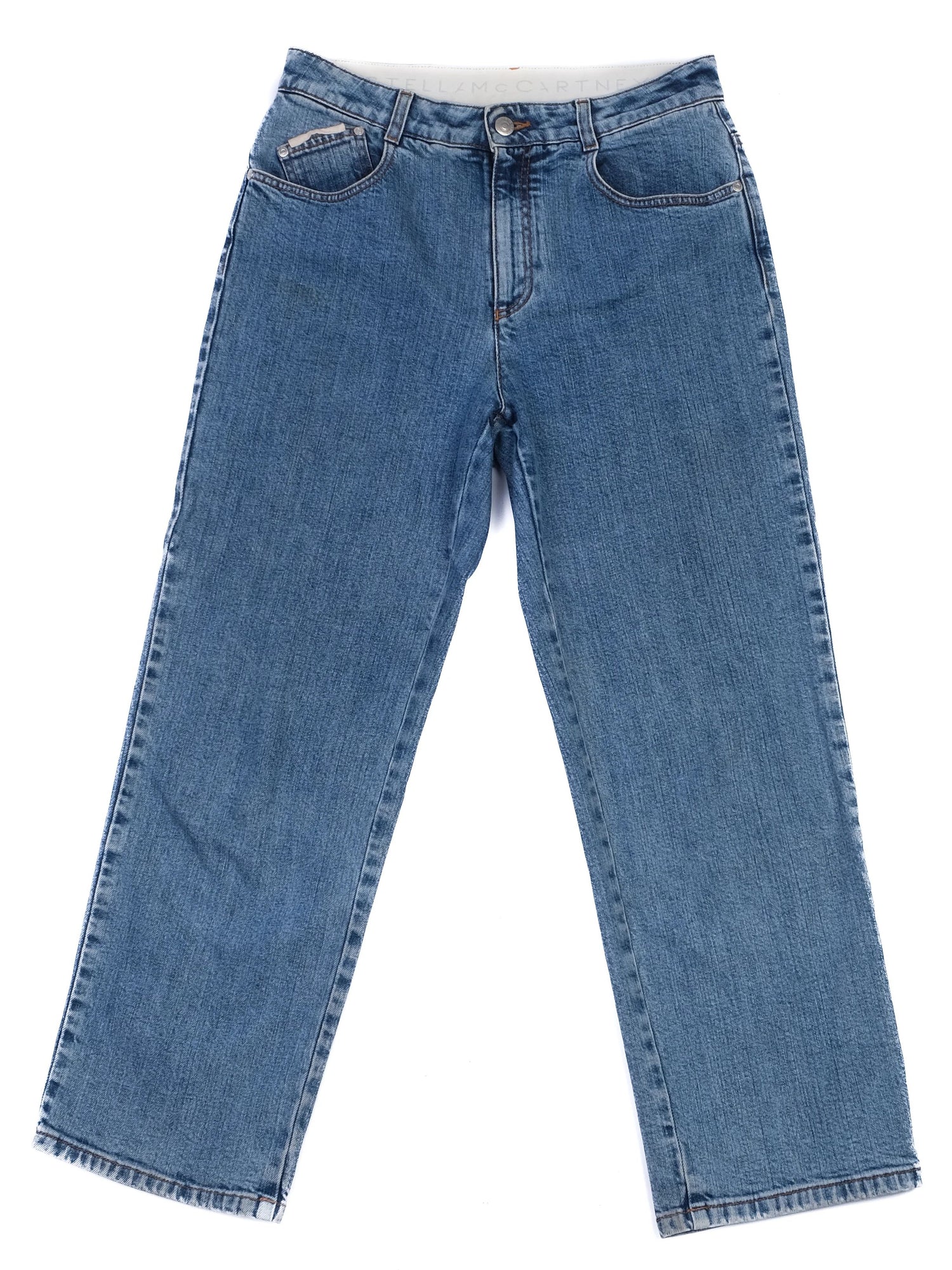 Stella McCartney Blue Elastane Jeans Size M - Excellent Condition