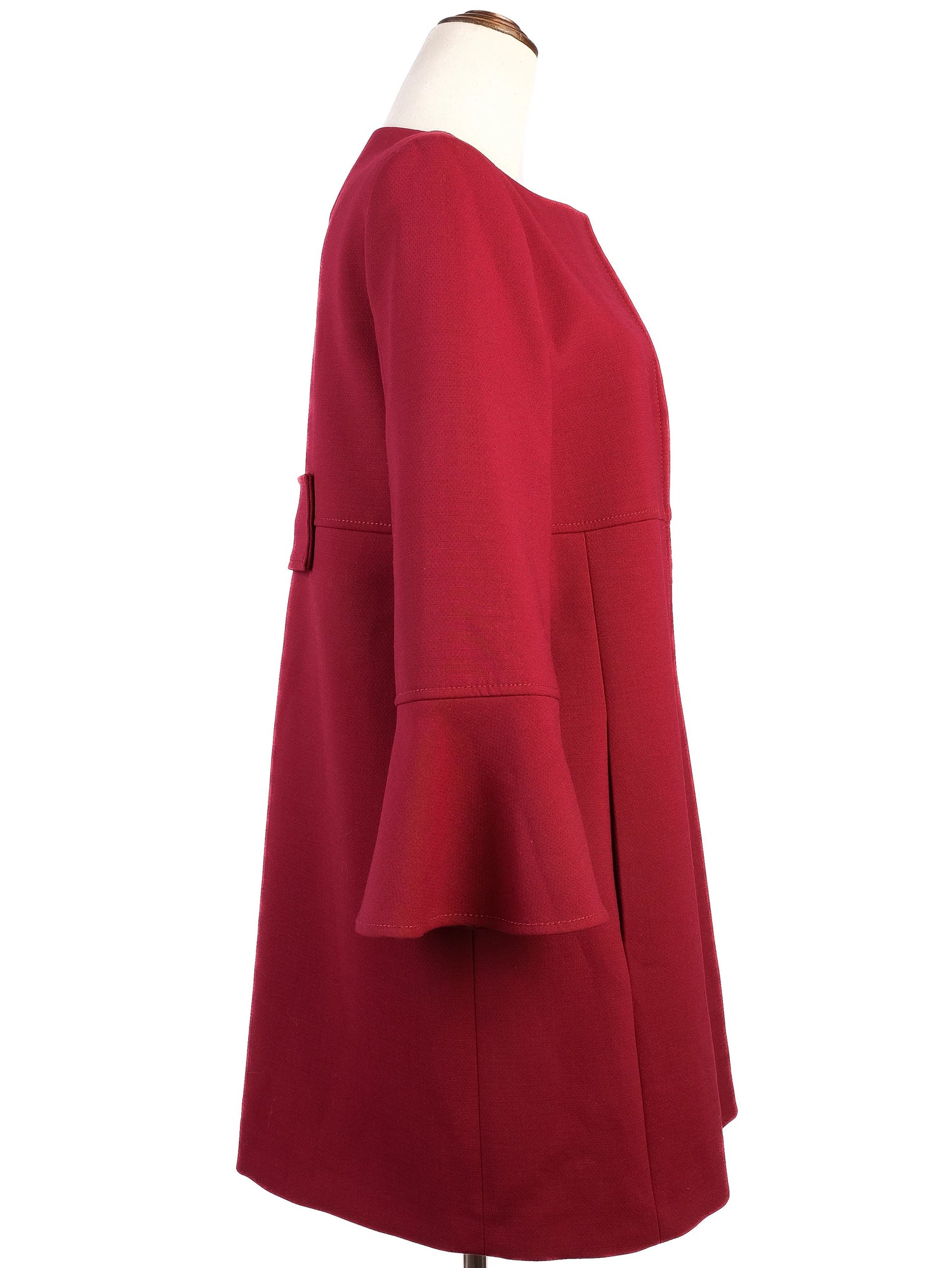 Marella Red Wool Coat Size M Excellent Condition
