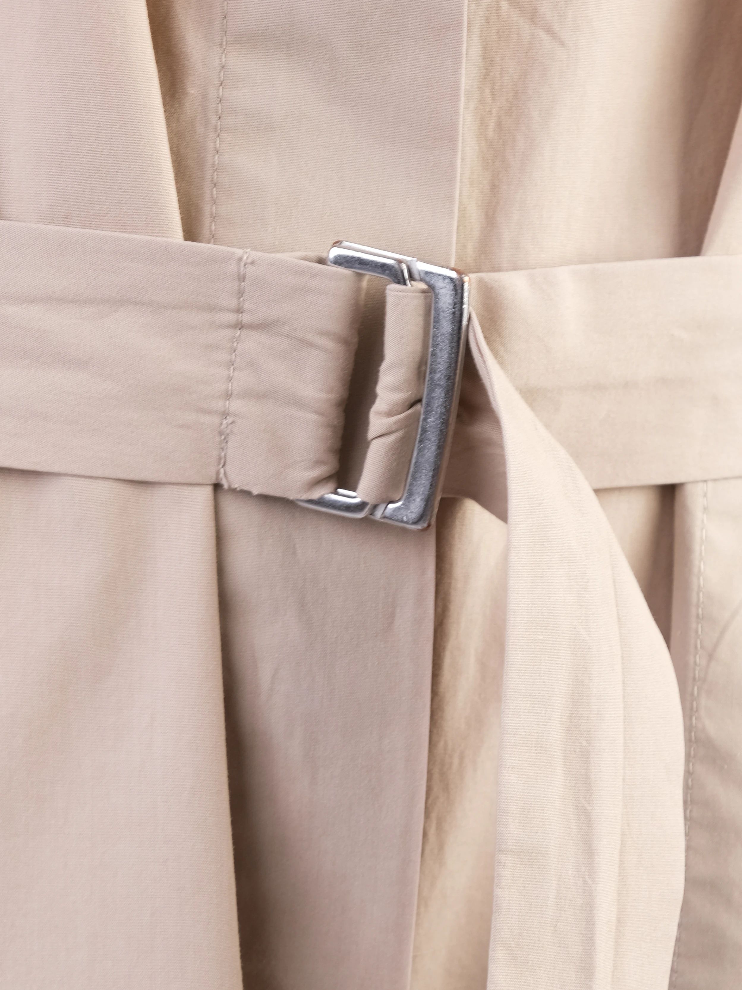 Excellent Weekend MaxMara White Cotton Jumpsuit Size S