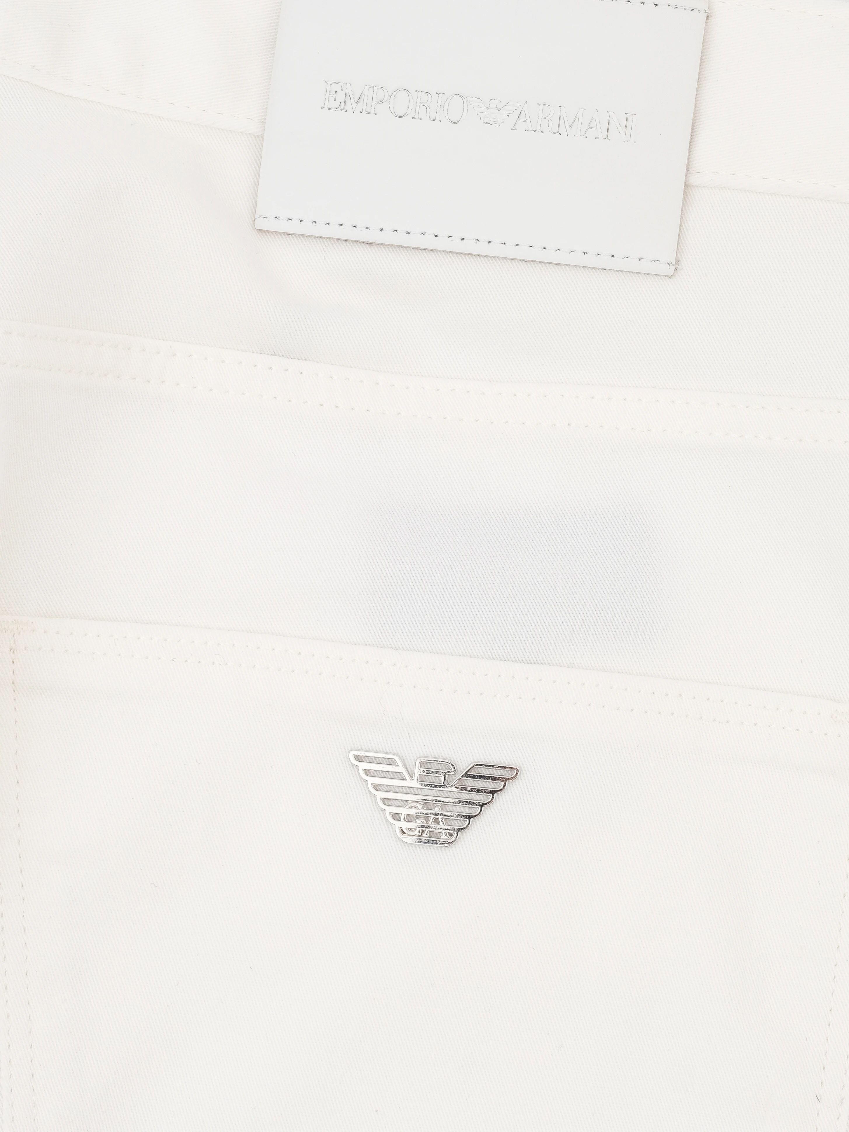 NEW Emporio Armani White Jeans Size M Women&