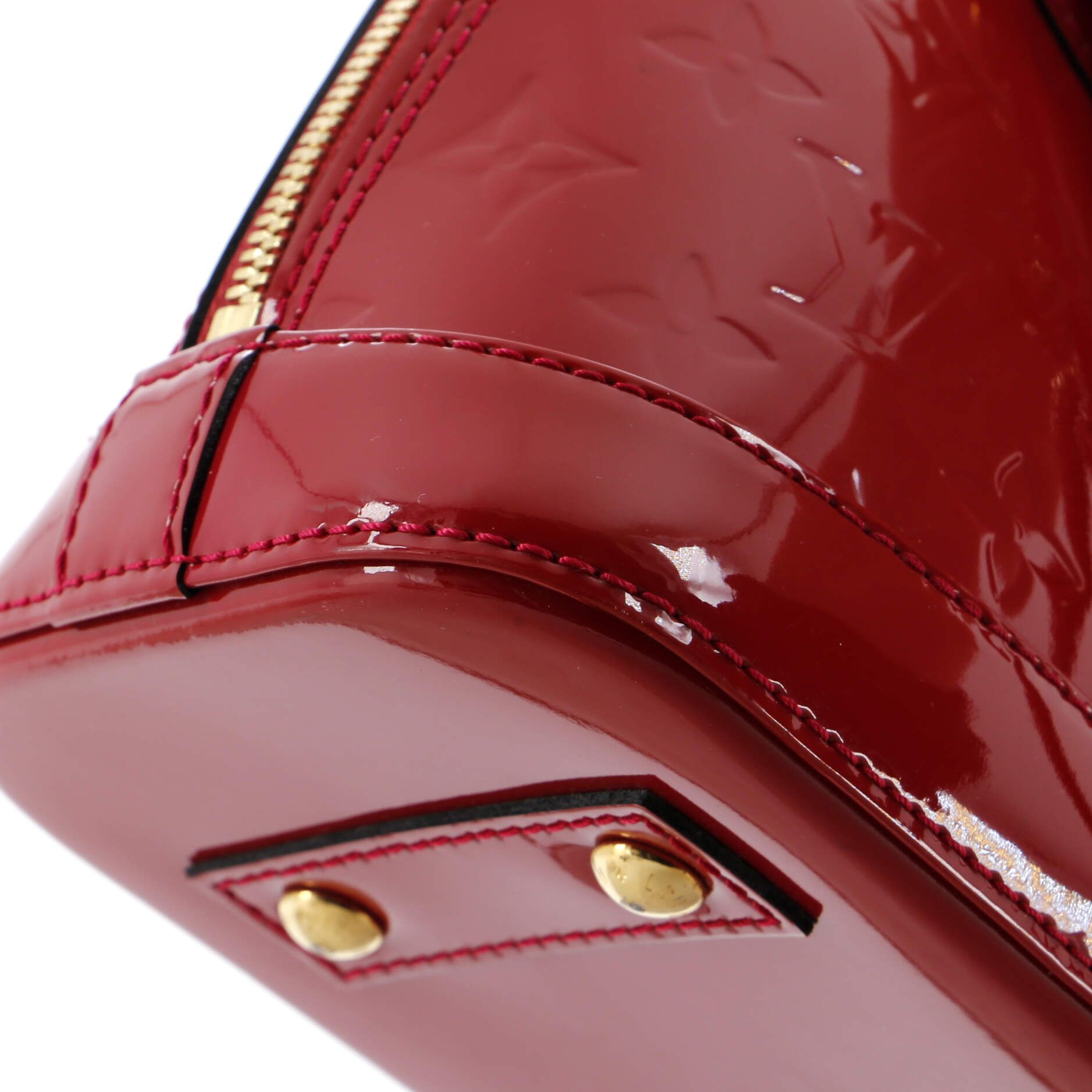 Louis Vuitton Alma Handbag Monogram Vernis Bb