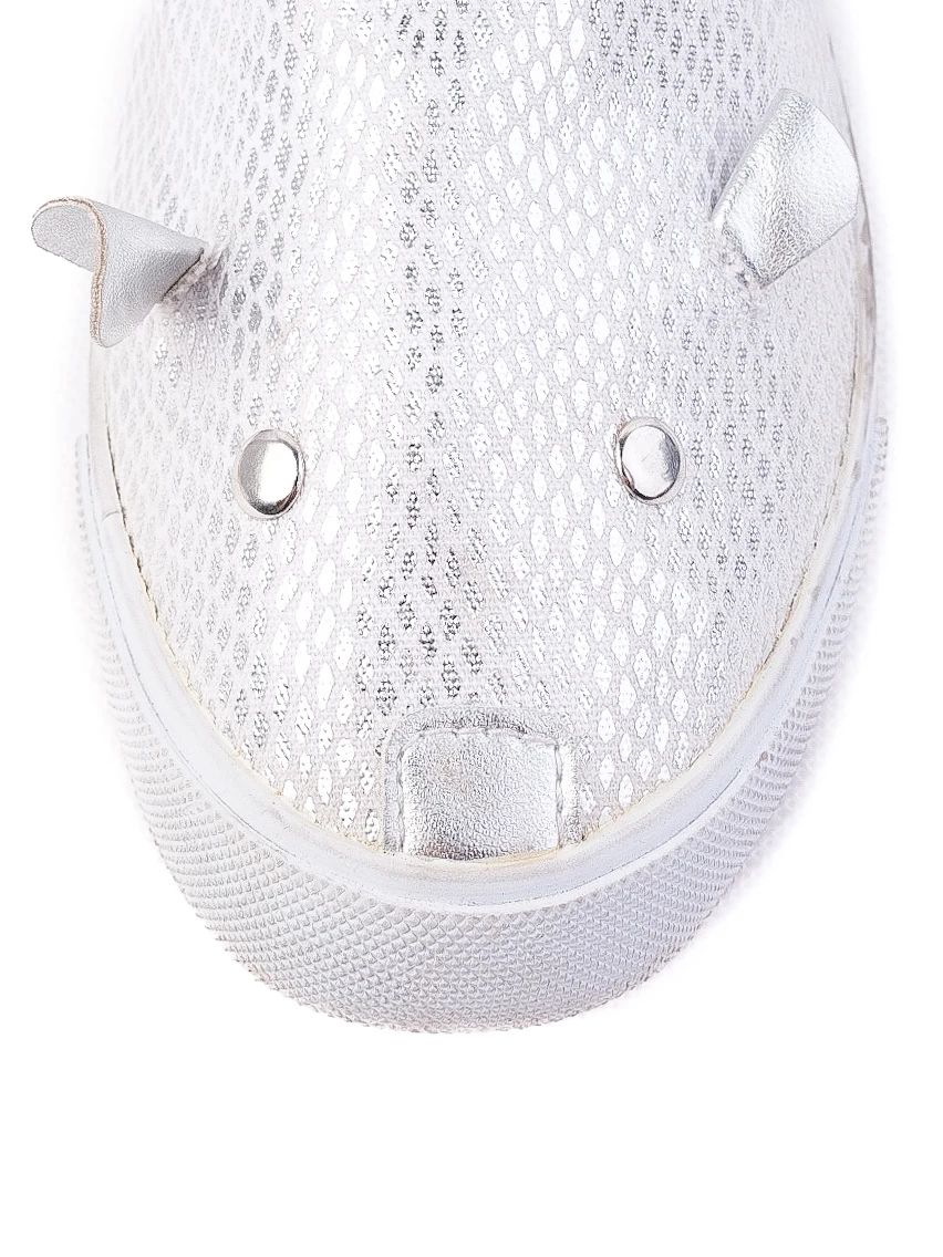 Excellent Marc Jacobs Gray Fabric Slip-On Sneakers Size 36 LMJ