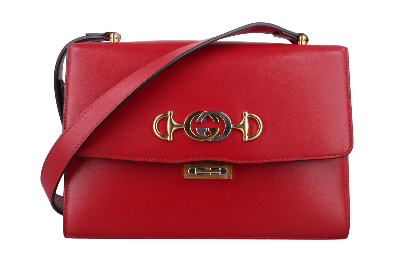 Gucci Small Zumi Shoulder Bag, Calf Leather