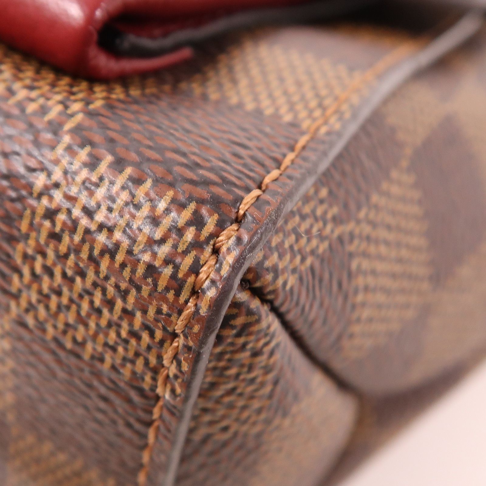 Louis Vuitton Damier Vavin Pm Golden Crosshair Shoulder Bag Ebene Brown Shoulder Bag N 40109