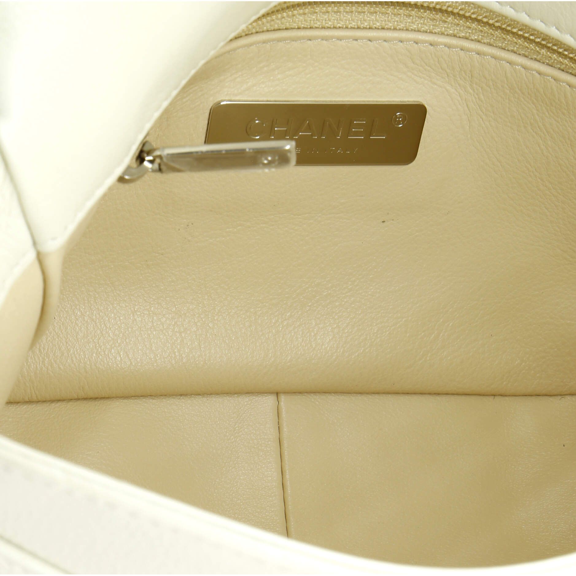 Chanel Two Tone Envelope Flap Bag Quilted Calfskin Medium