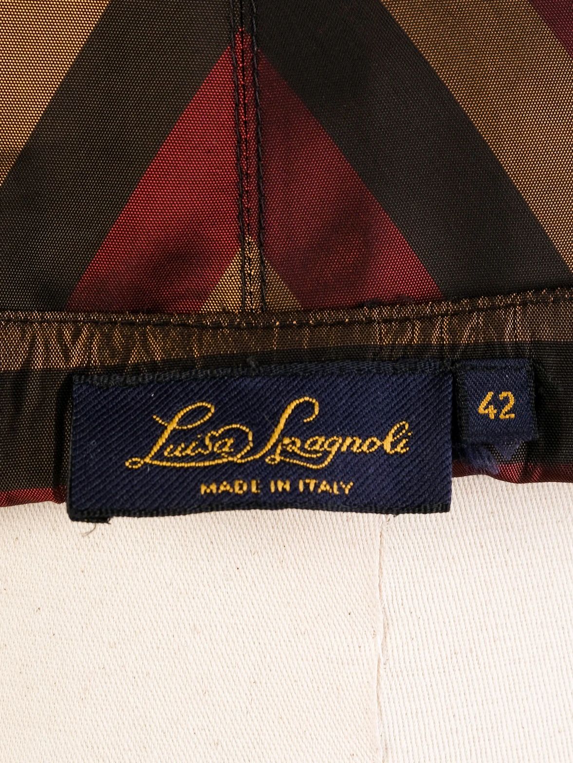 Excellent Luisa Spagnoli Strapless Top & Long Skirt Set Size M