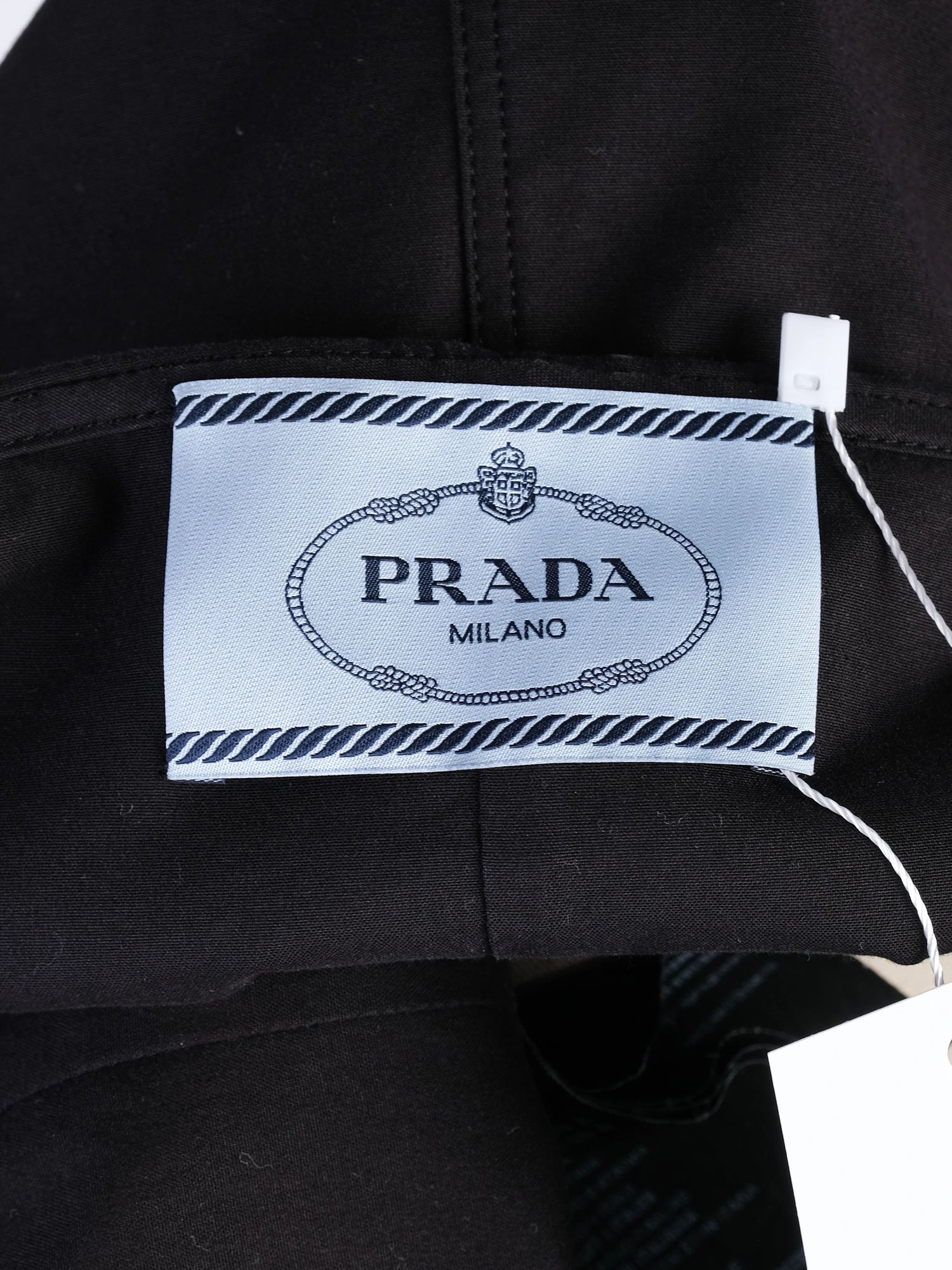 Excellent Prada Black Sleeveless Dress M with Decorative Studs