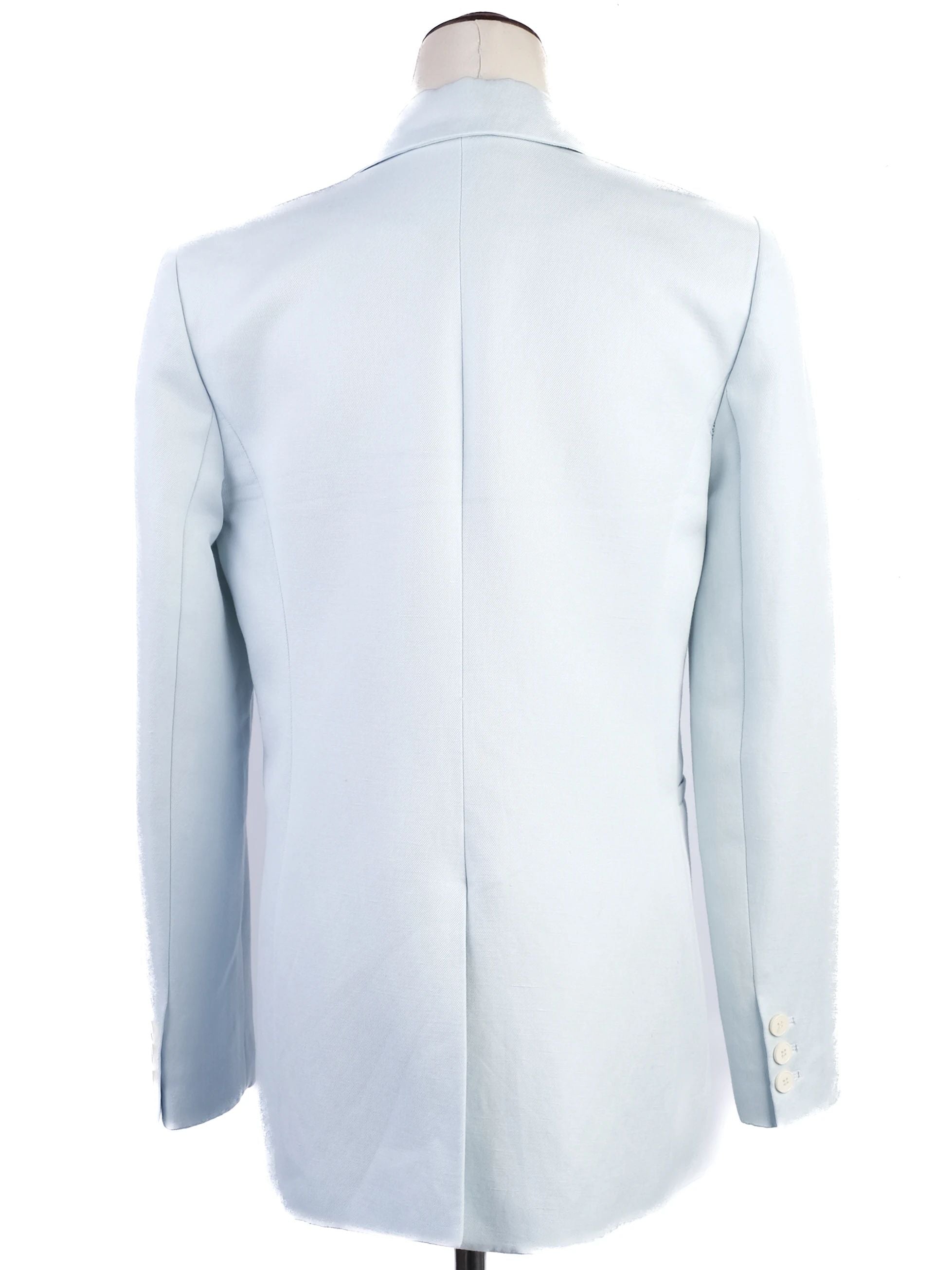 Maje Excellent Condition Light Blue Blazer Size S Viscose