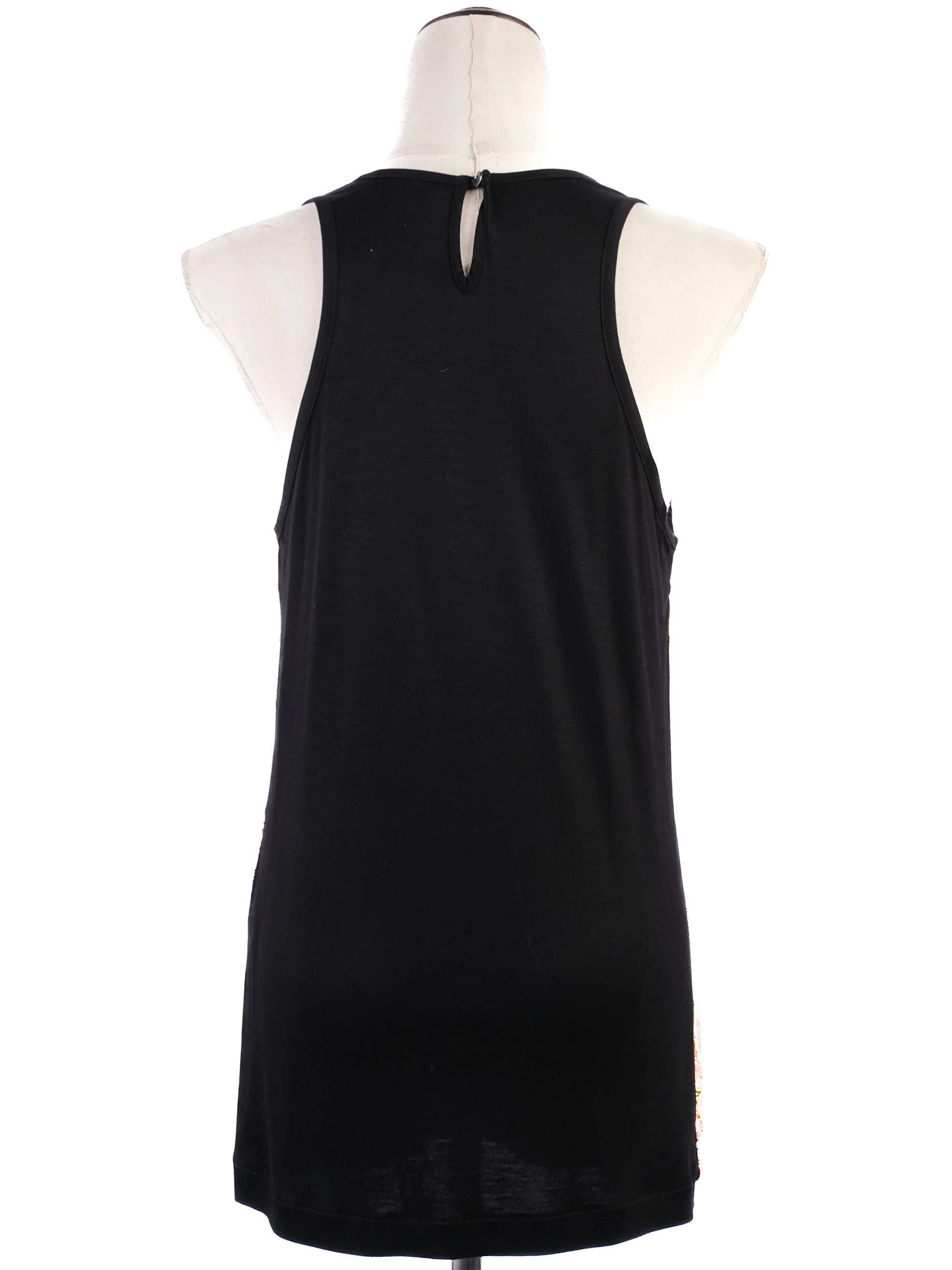 Excellent Roberto Cavalli Floral Silk Tank Top Size M