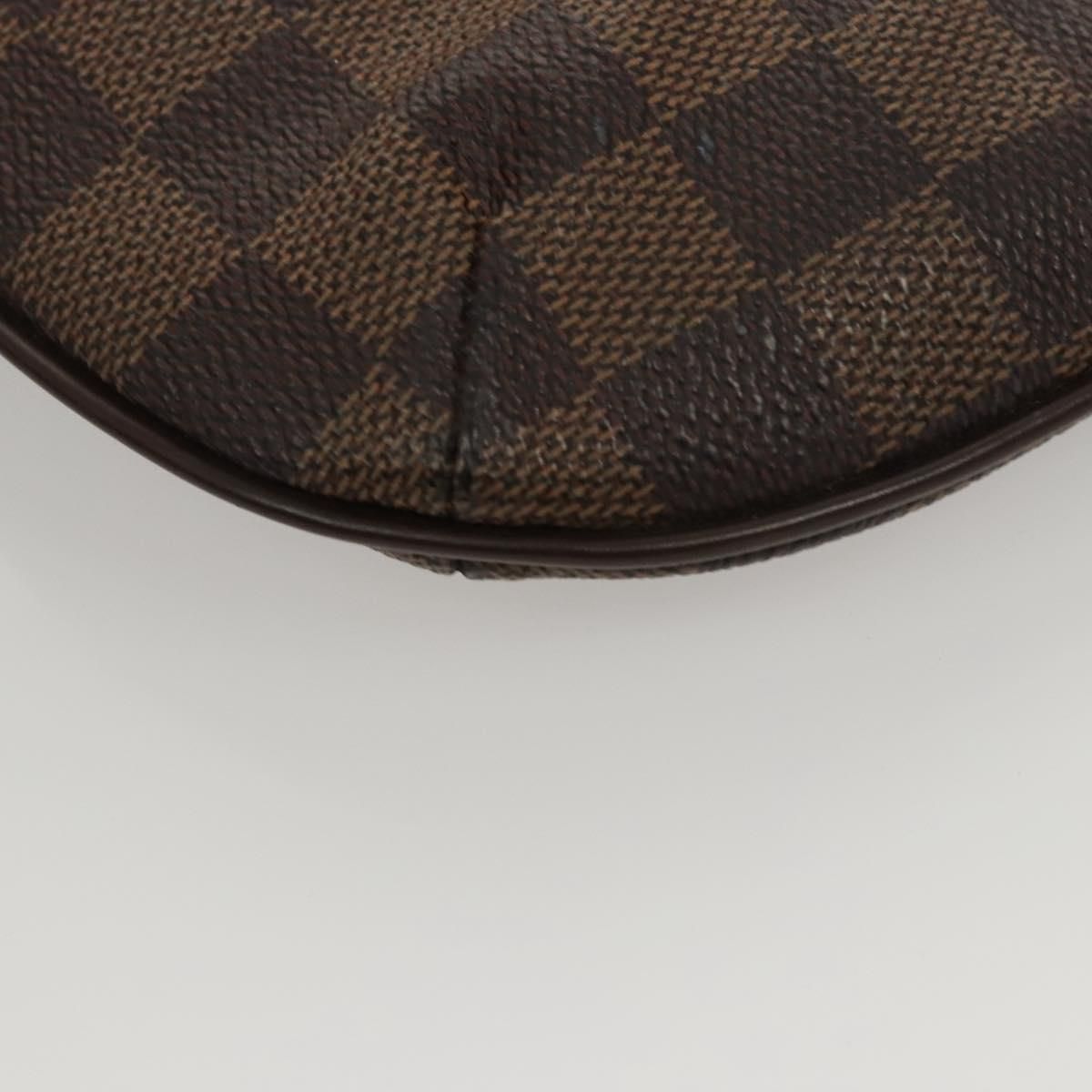 Louis Vuitton Damier Ebene Manosque Gm Accessory Pouch N 51120 Lv Auth