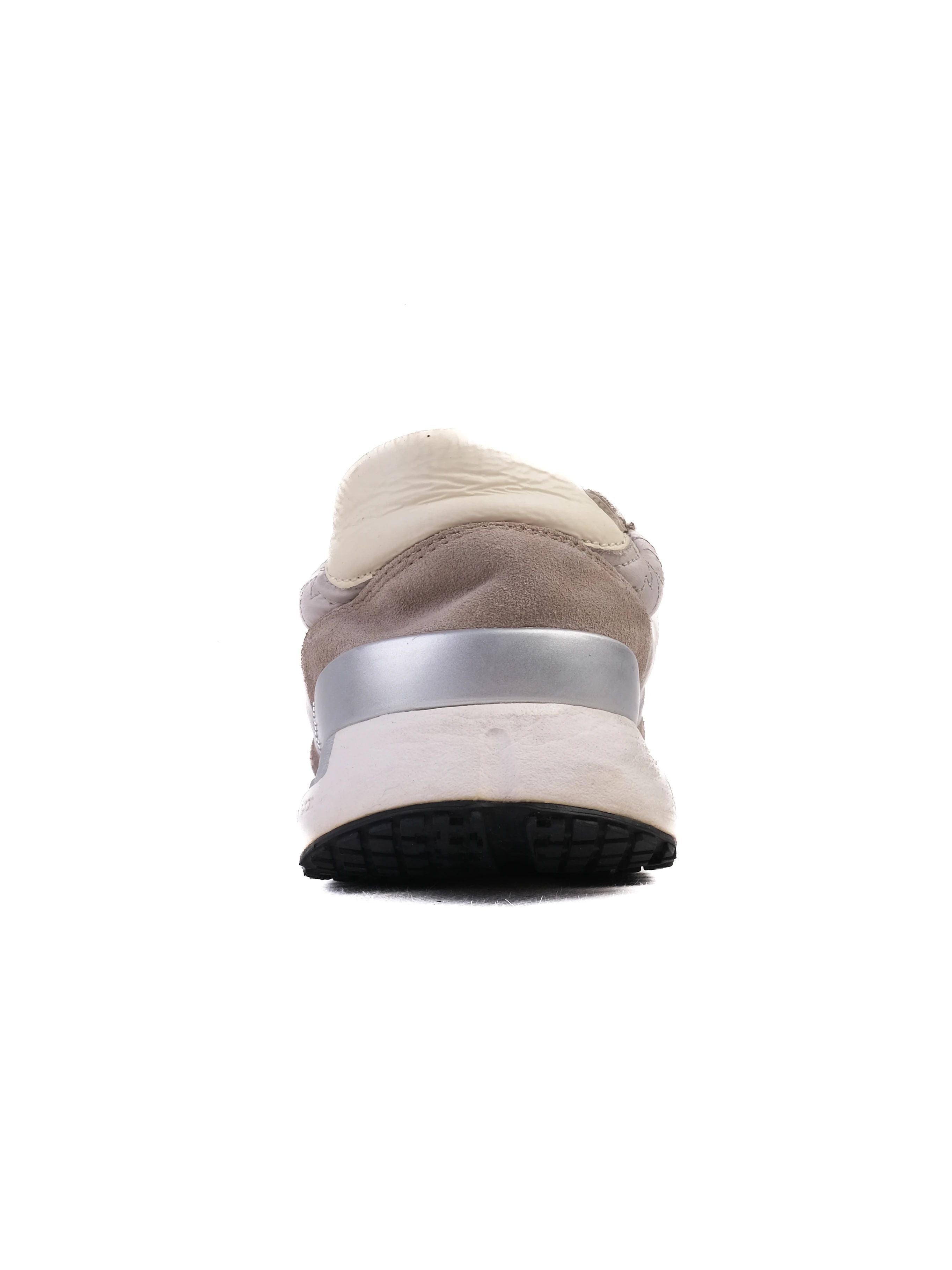 Excellent Brunello Cucinelli Gray Leather Sneakers Size 39