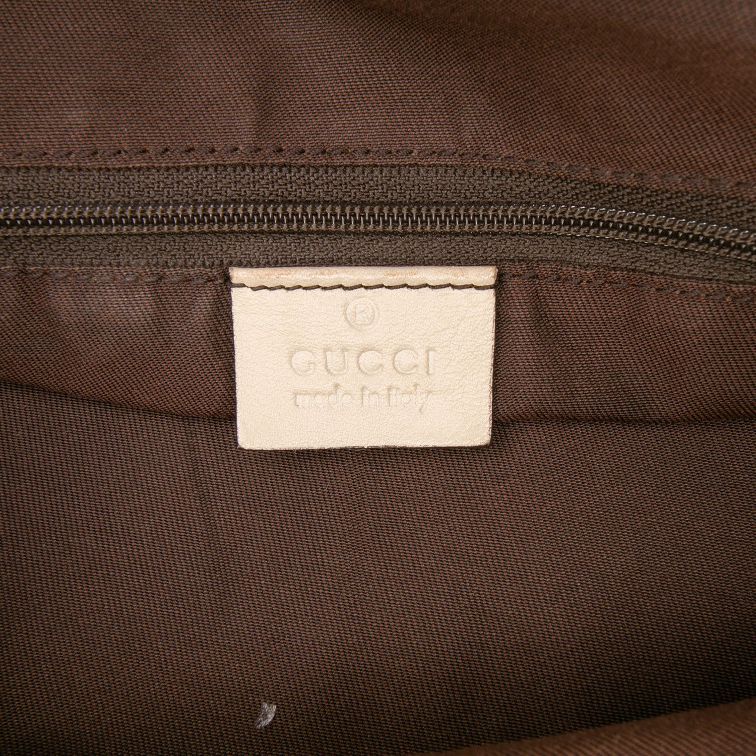 Gucci GG Canvas Sukey Satchel Brown