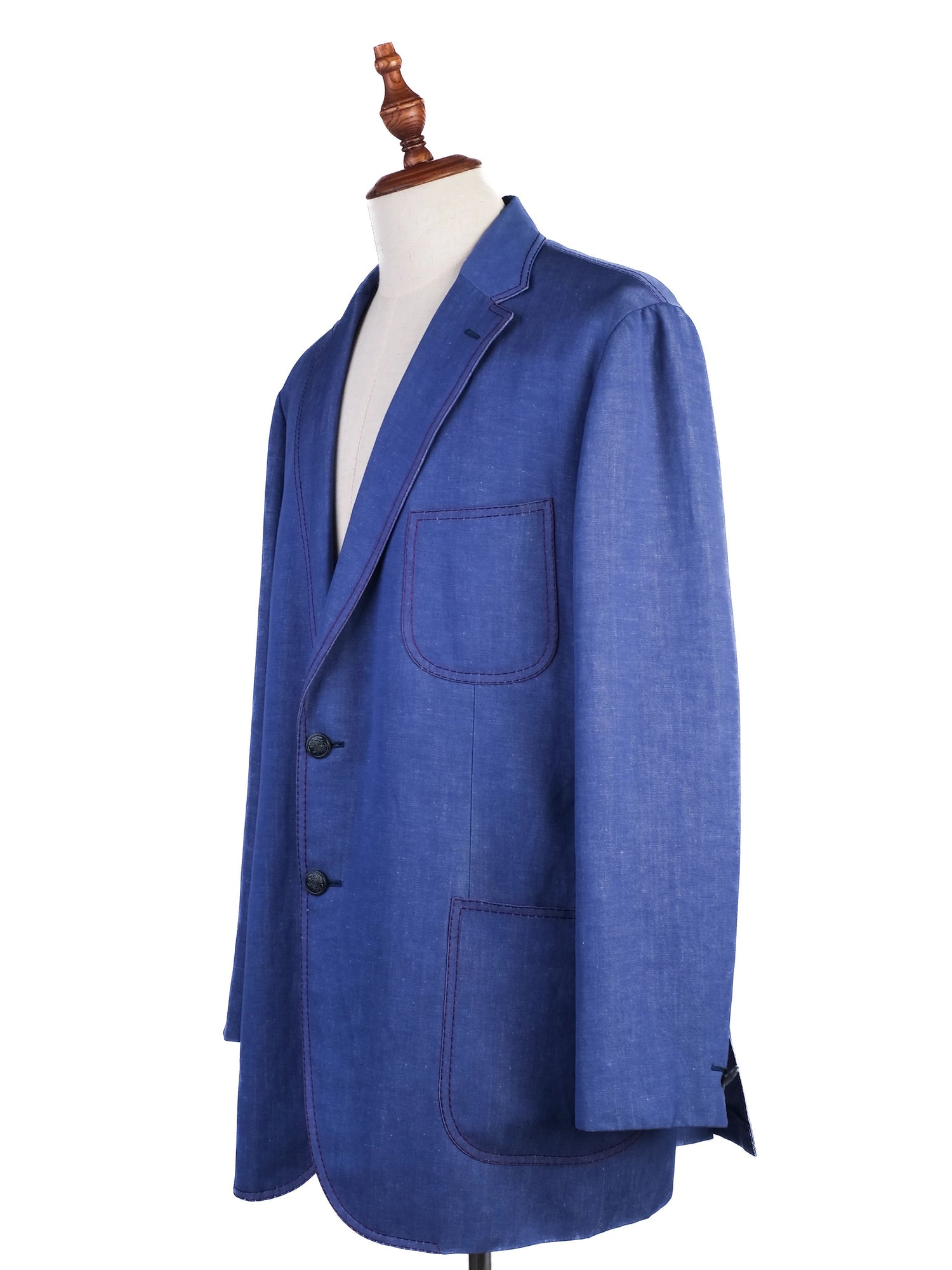 BRIONI Blue Wool Blazer Size XXL Excellent Condition