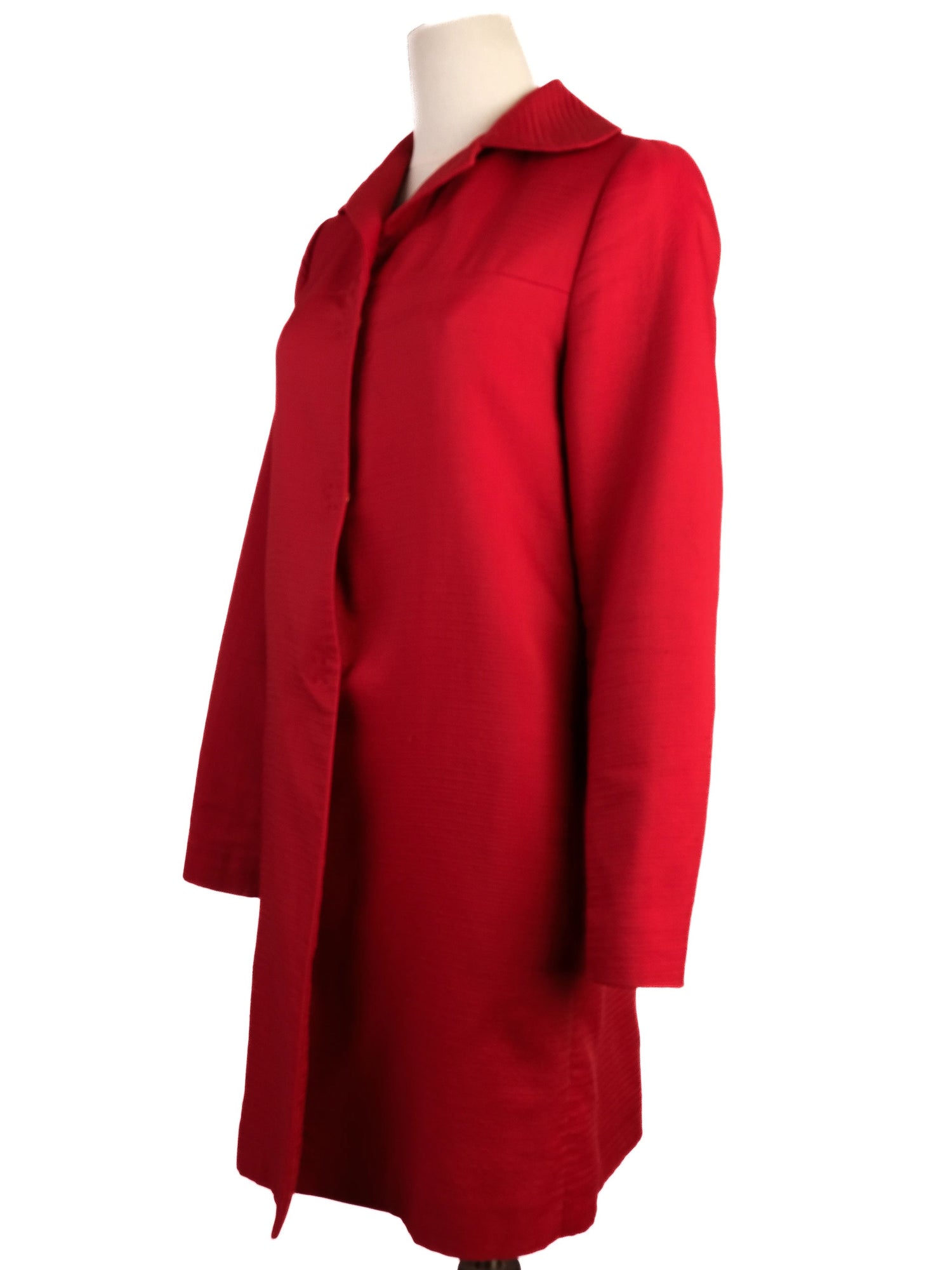 Excellent Schumacher Red Nylon Coat XXS WomenÕs Elegant Design