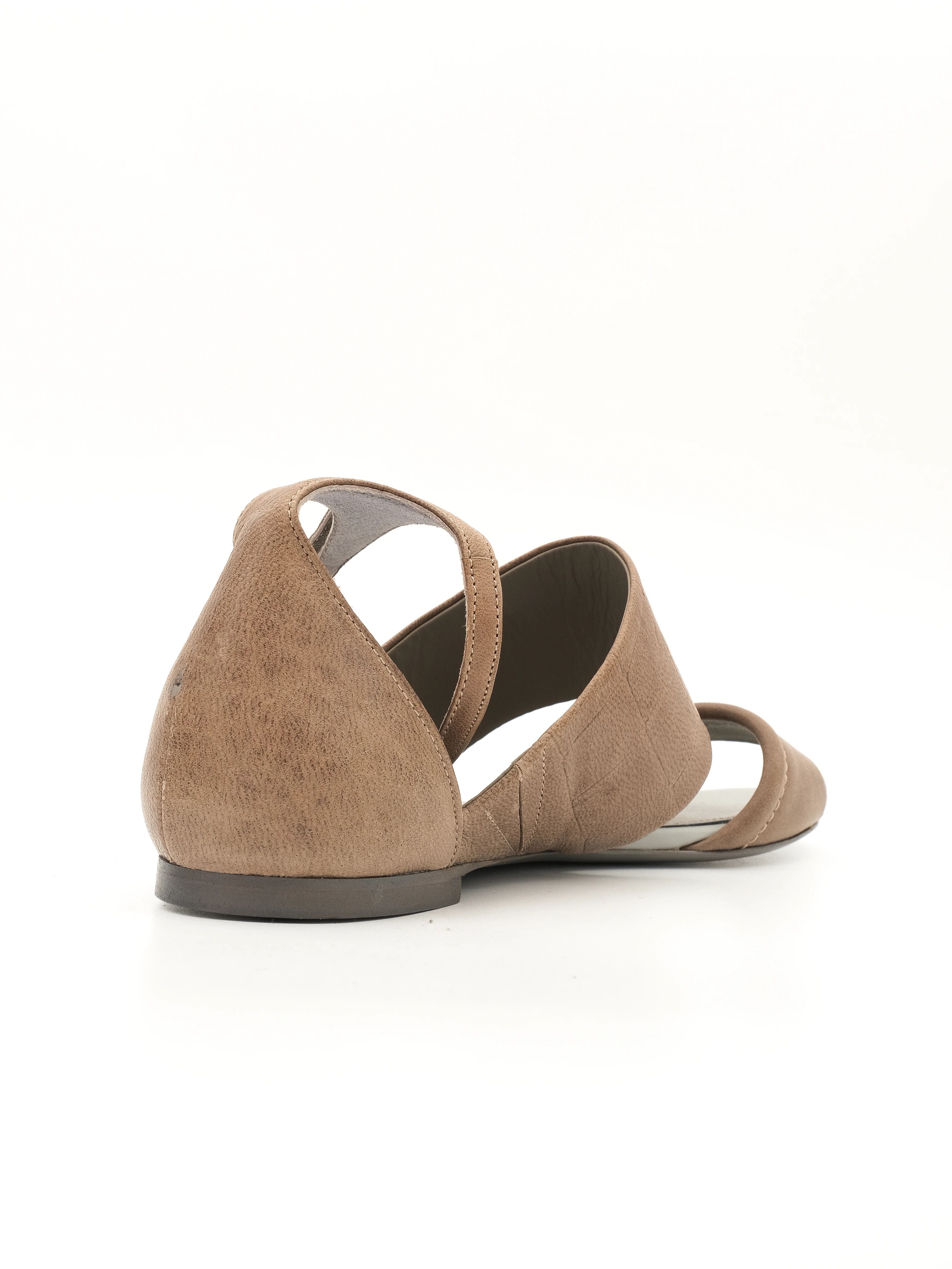 Excellent Alexander McQueen Orange Leather Sandals Size 36