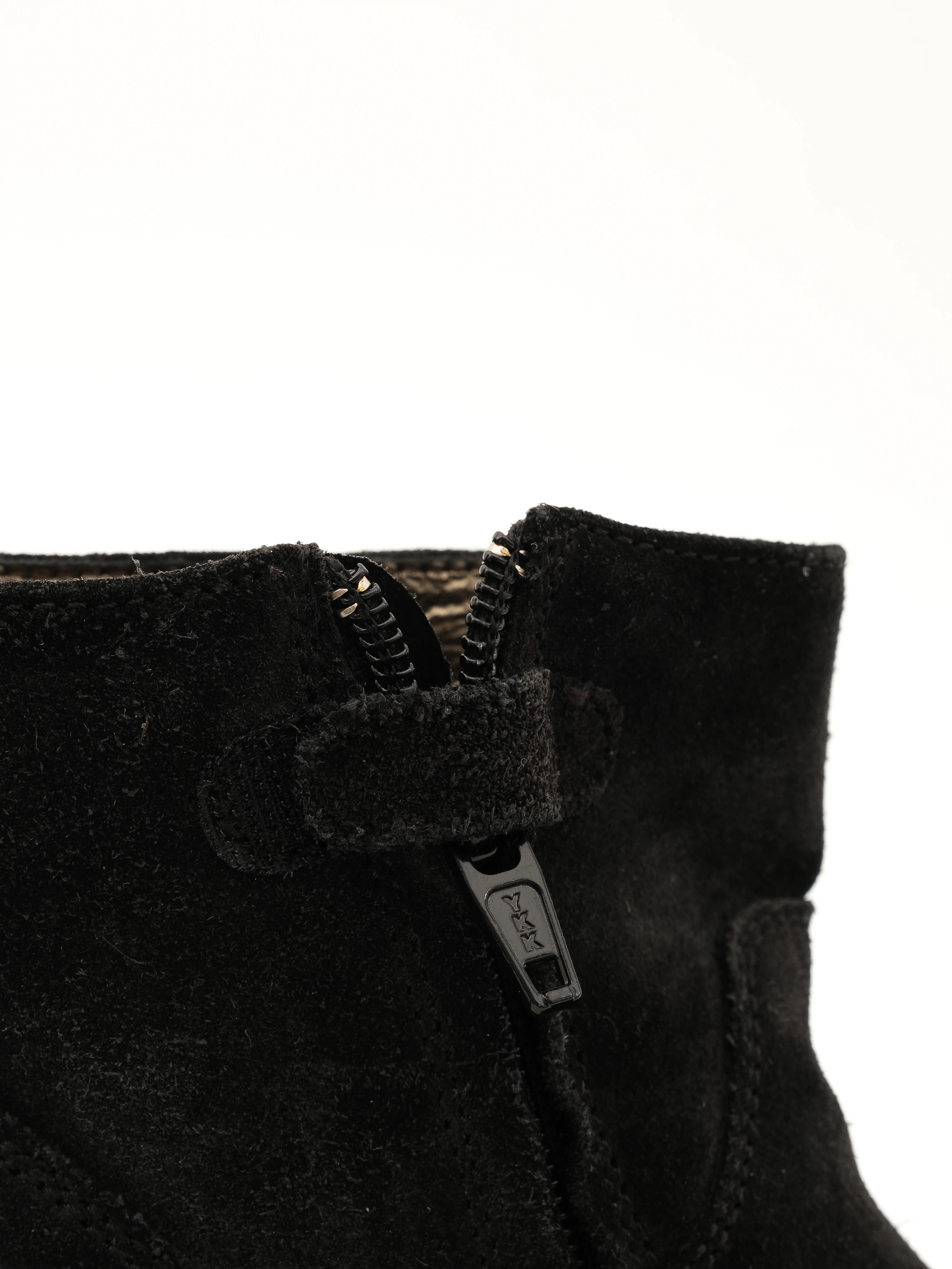 Excellent Bonpoint Black Leather Ankle Boots for Kids Size 28