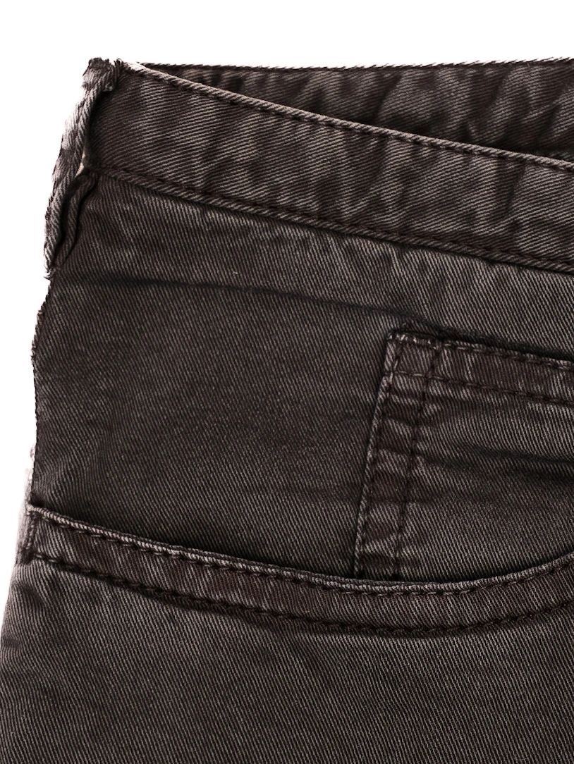 Excellent Prada Gray Cotton Pants Size M for Women