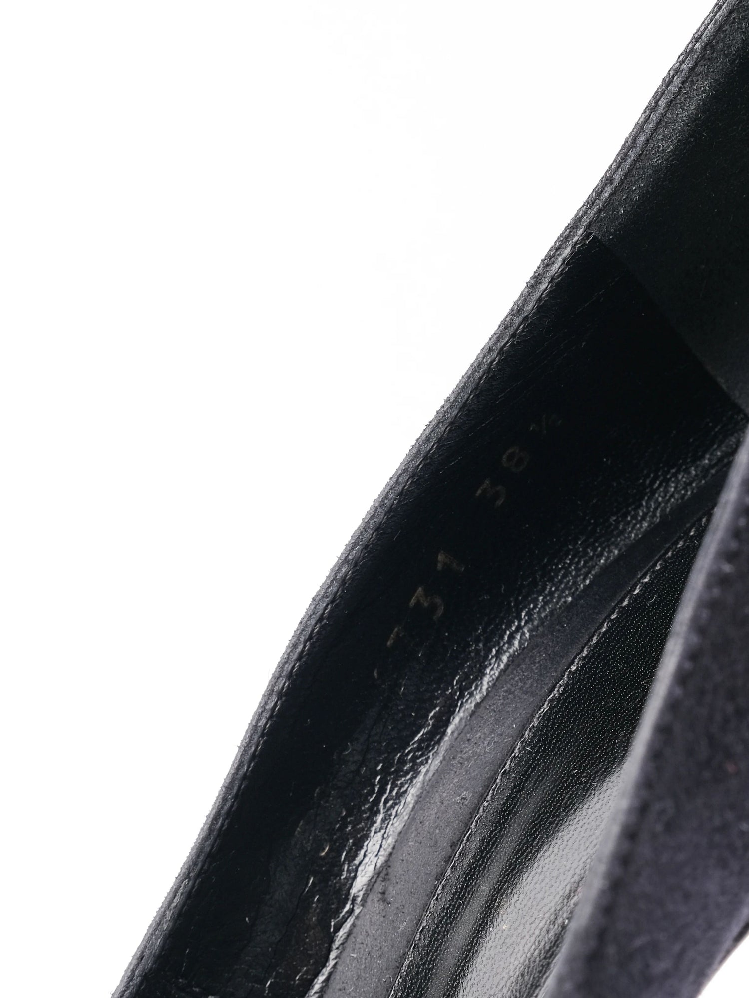 Excellent Gianvito Rossi Black Leather High Heels Size 38.5