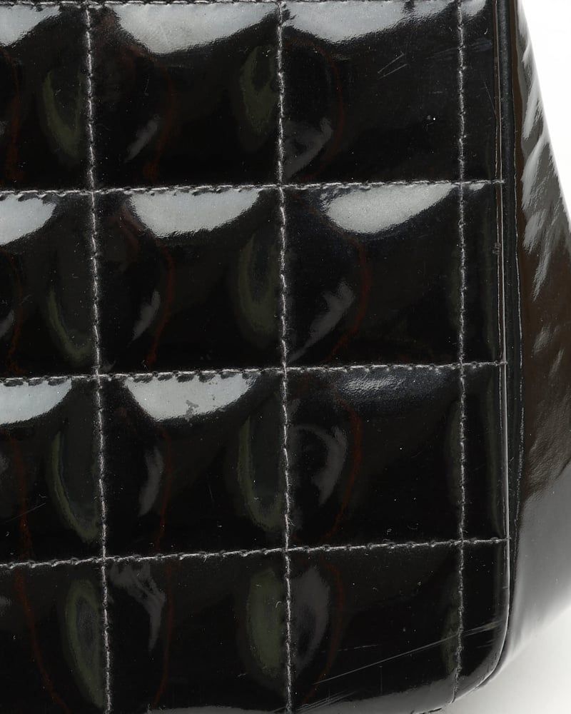 Chanel CC Patent Chocolate Bar Bag