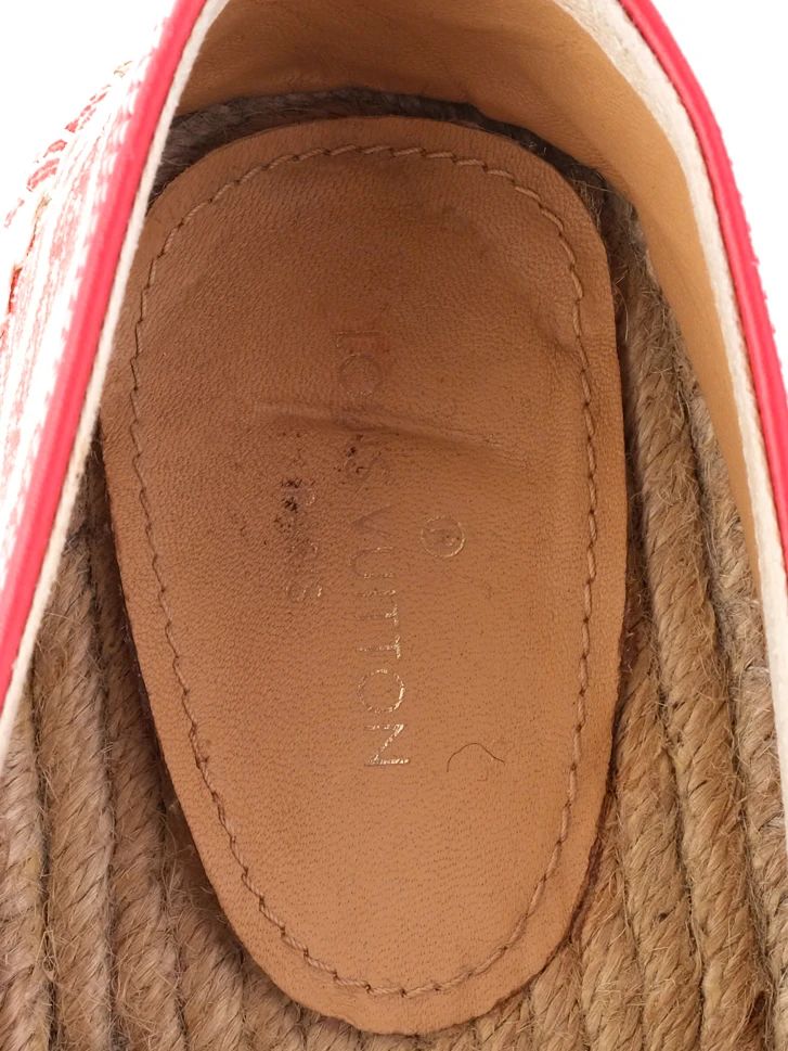 Perfect Louis Vuitton Espadrilles Combined Fabric Size 39.5