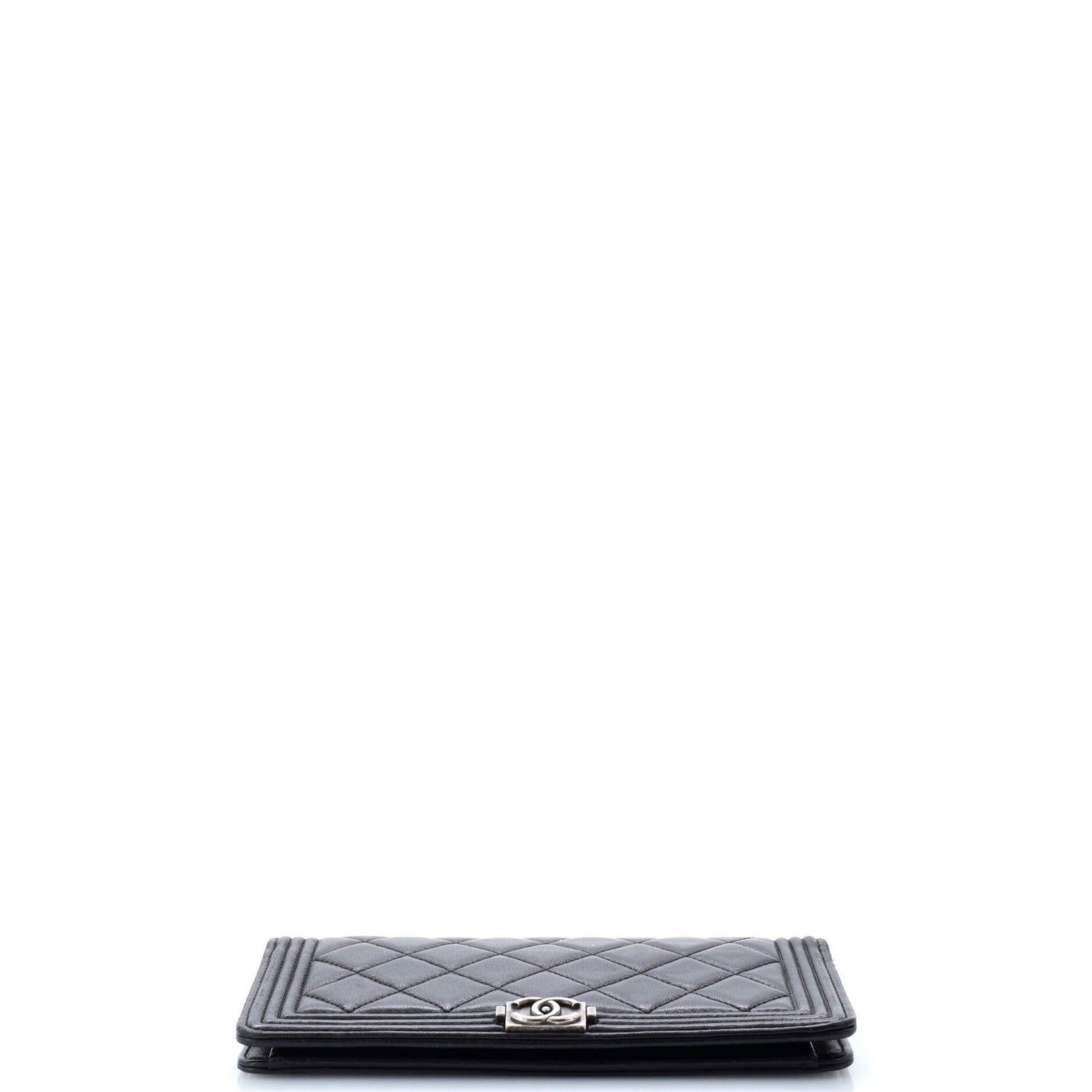 Chanel Boy Wallet On Chain Quilted Lambskin