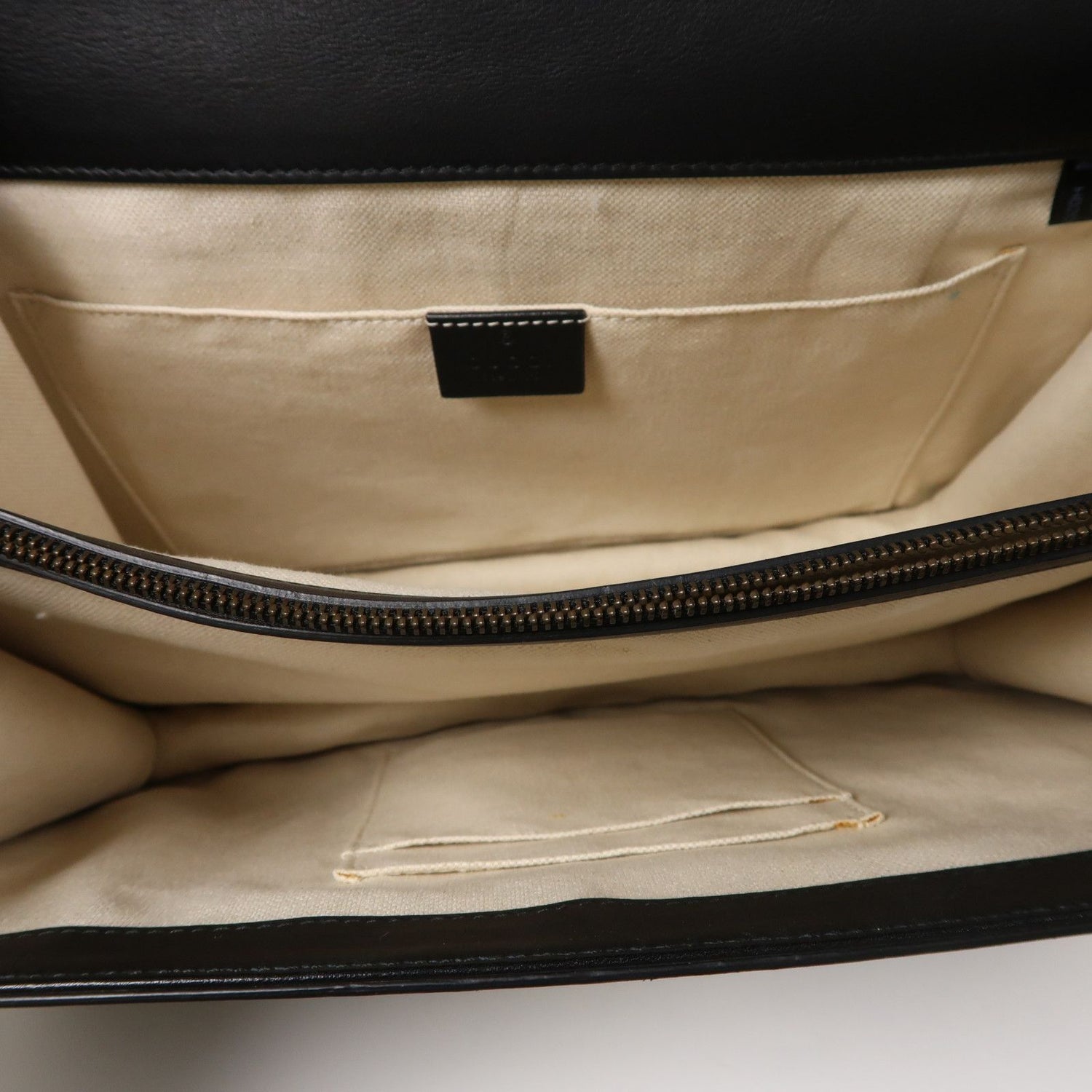 Gucci Cowhide Leather 2Way Shoulder Hand-turned Shoulder Bag Black/red/green 2way Shoulder Bag Black Red Black Green Re